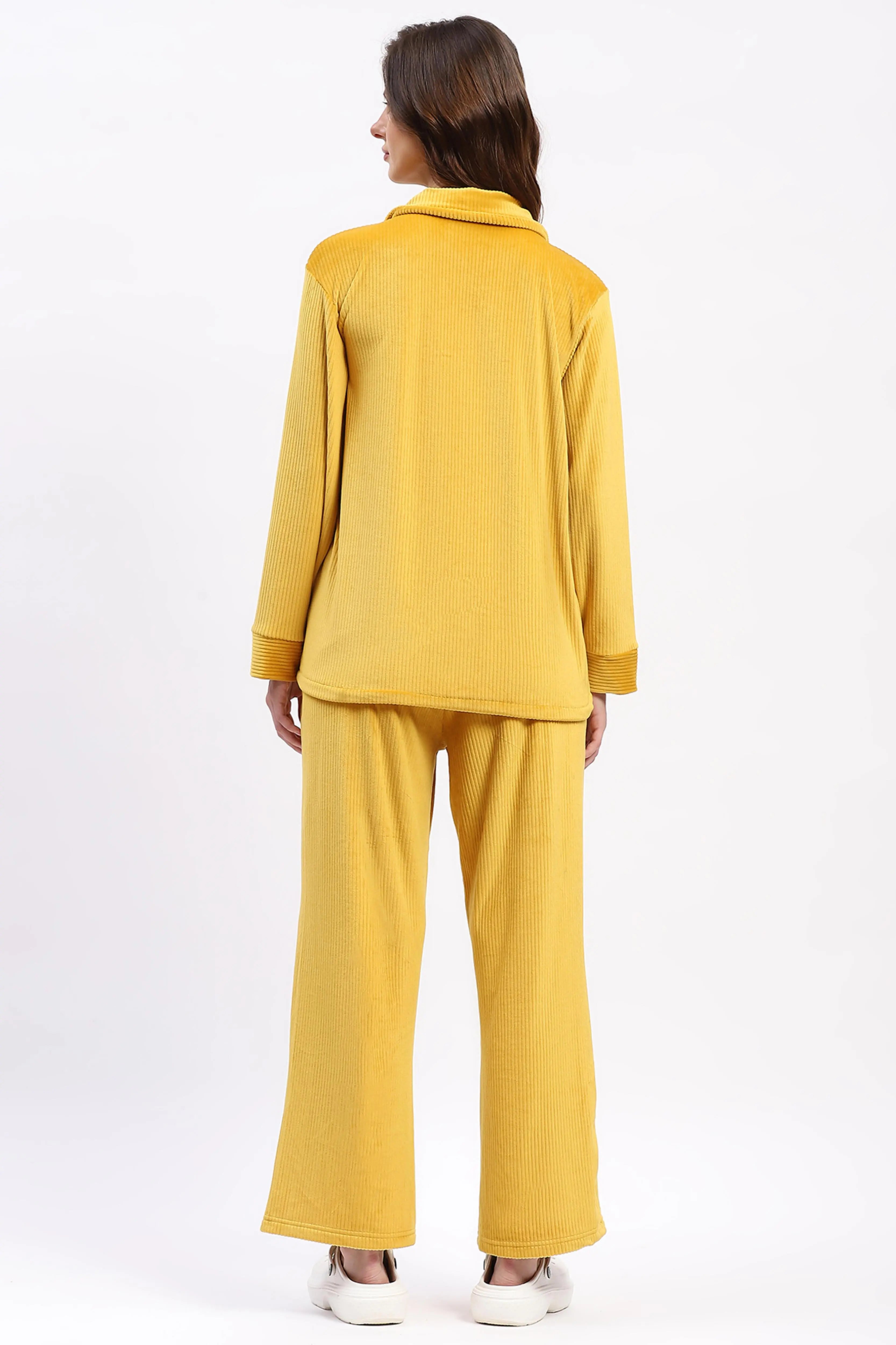 Golden Glow Lounge Nightsuit - Global Republic