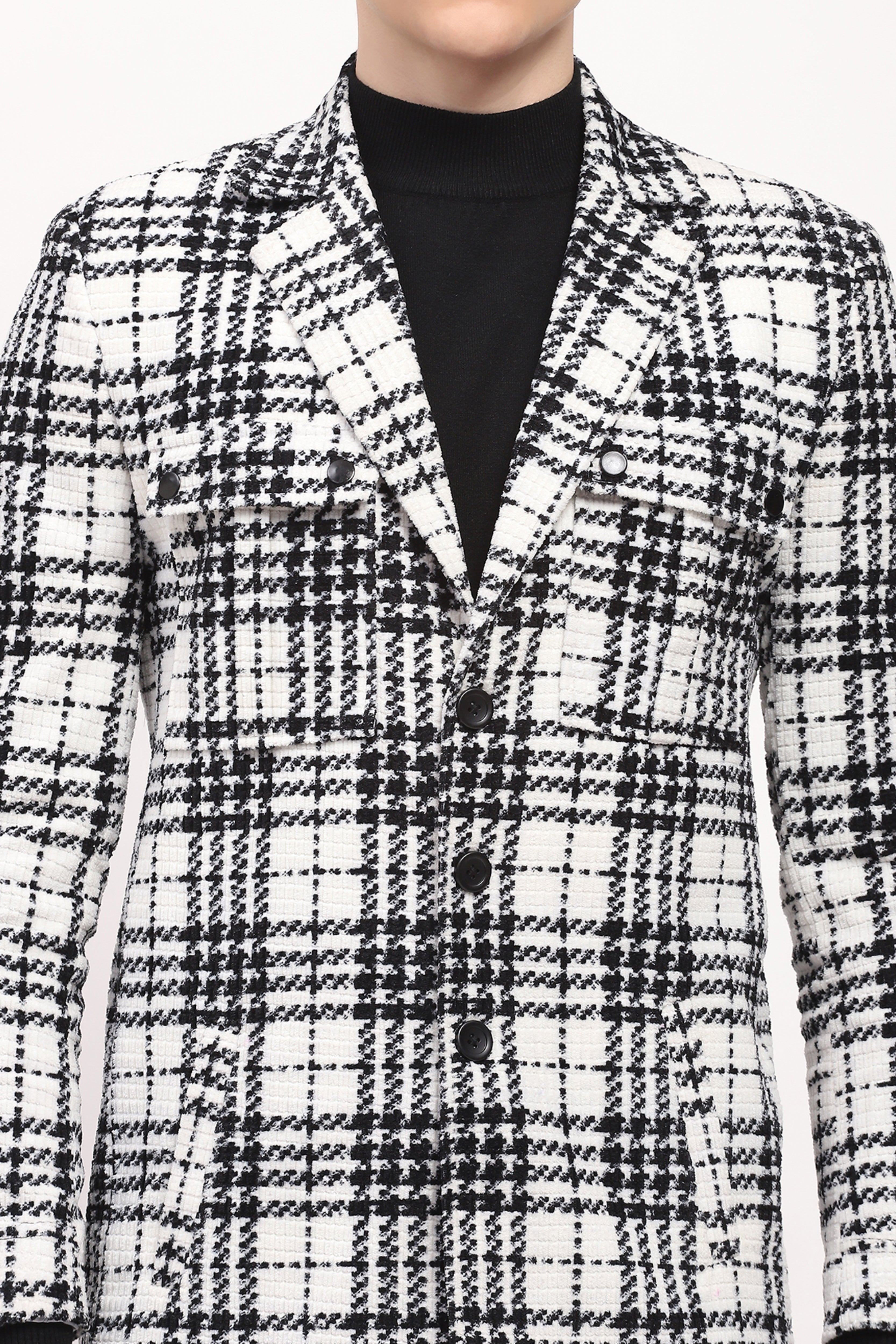 Black Check Jacket