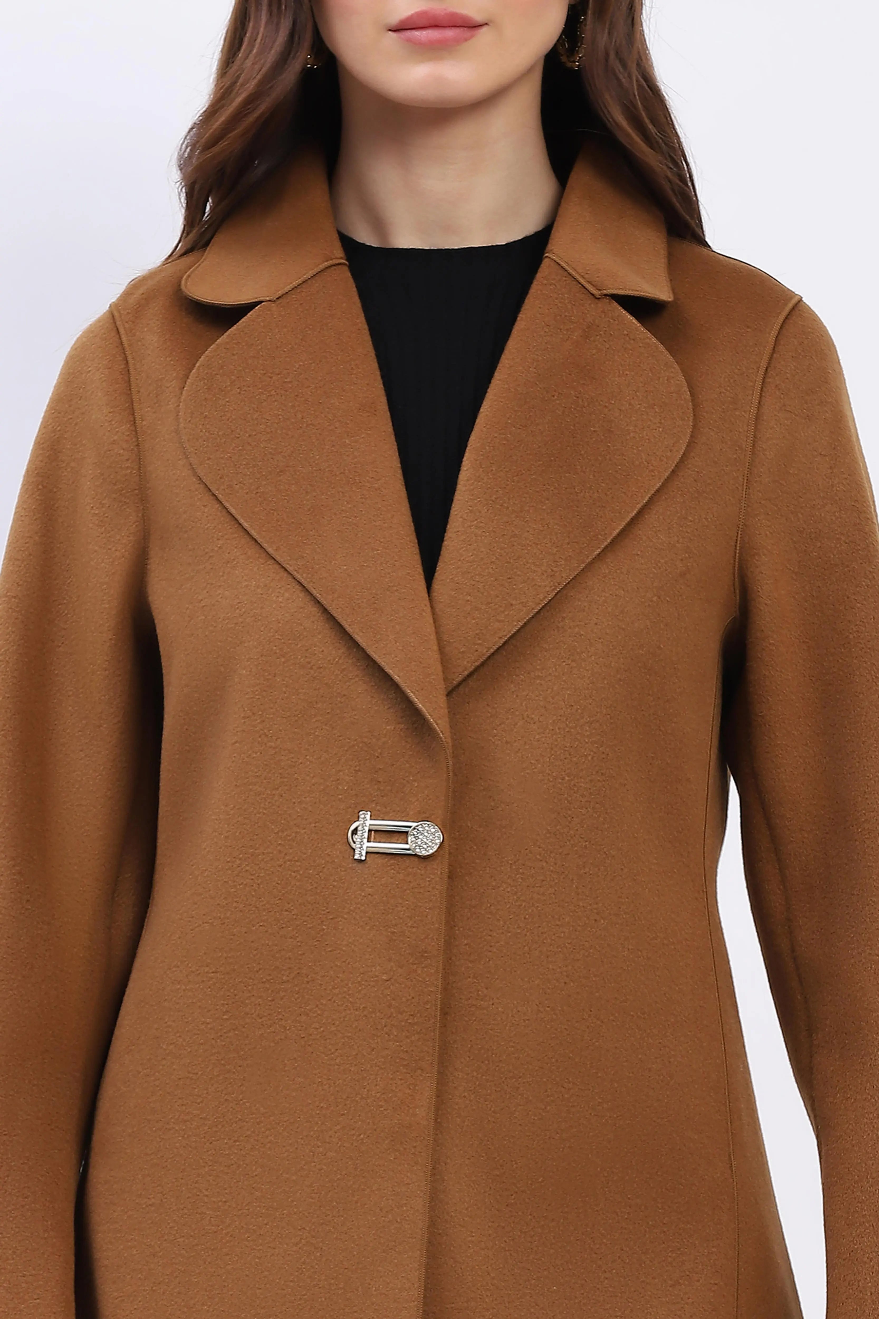 Winter Luxe Tan Coat - Global Republic