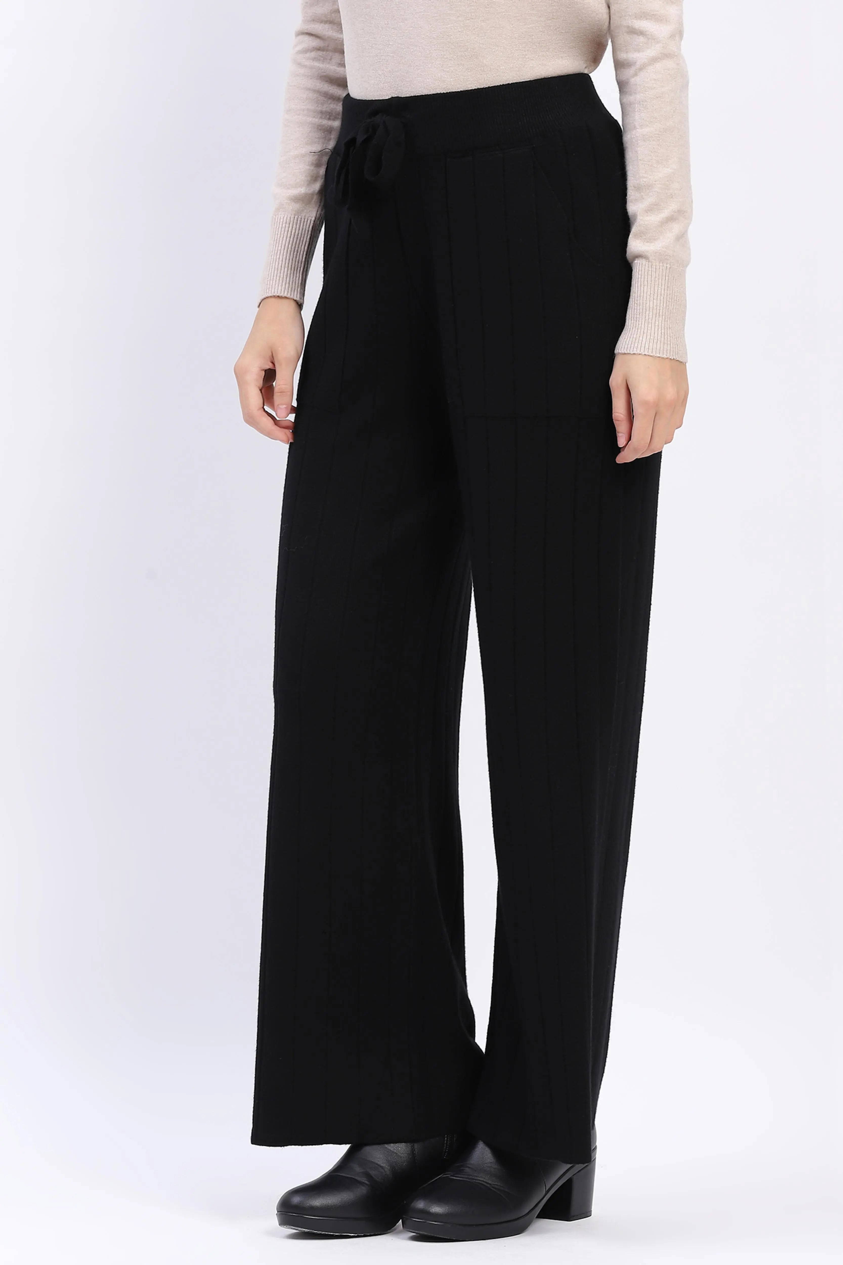 Effortless Warmth Knit Pants - Global Republic