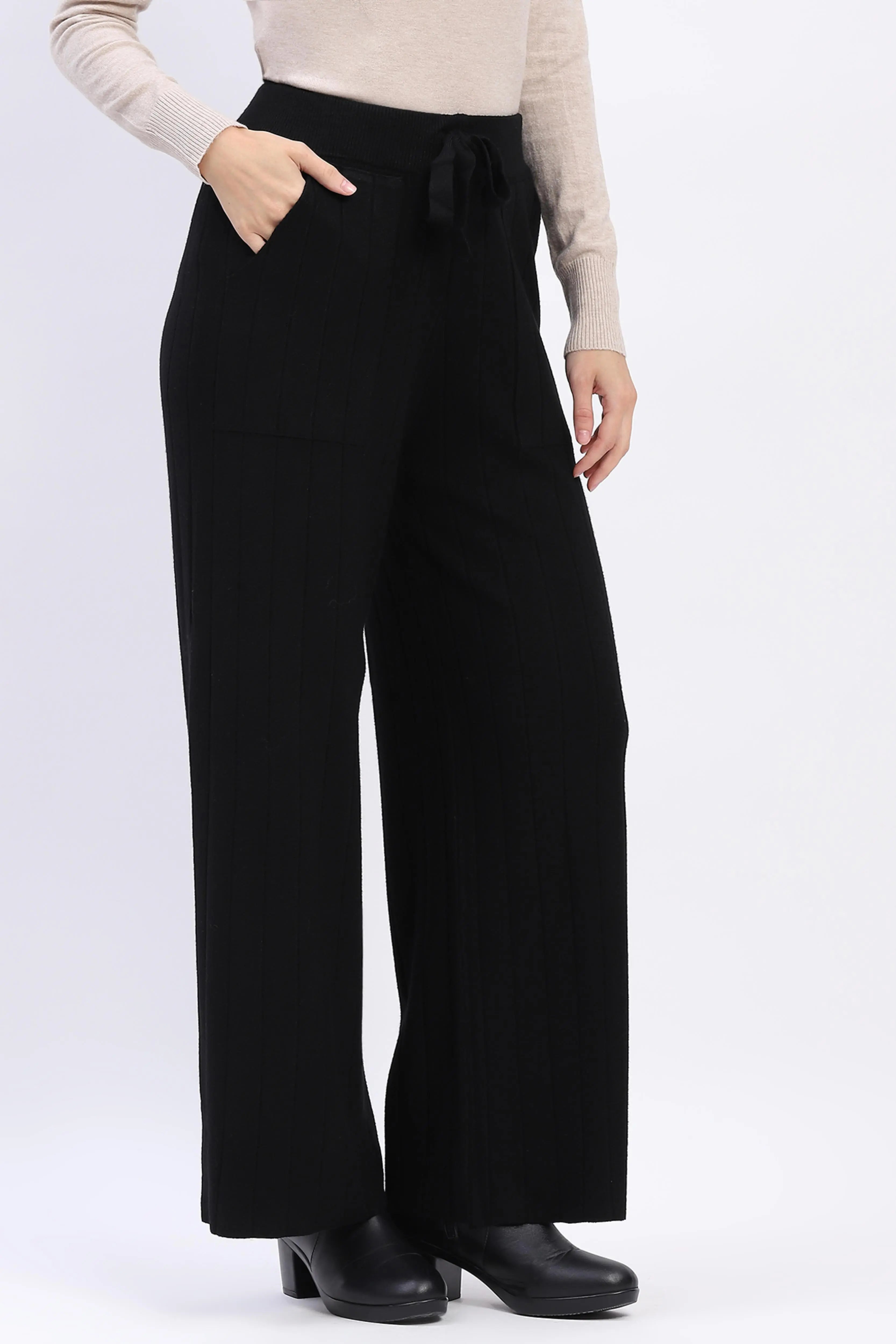 Effortless Warmth Knit Pants - Global Republic