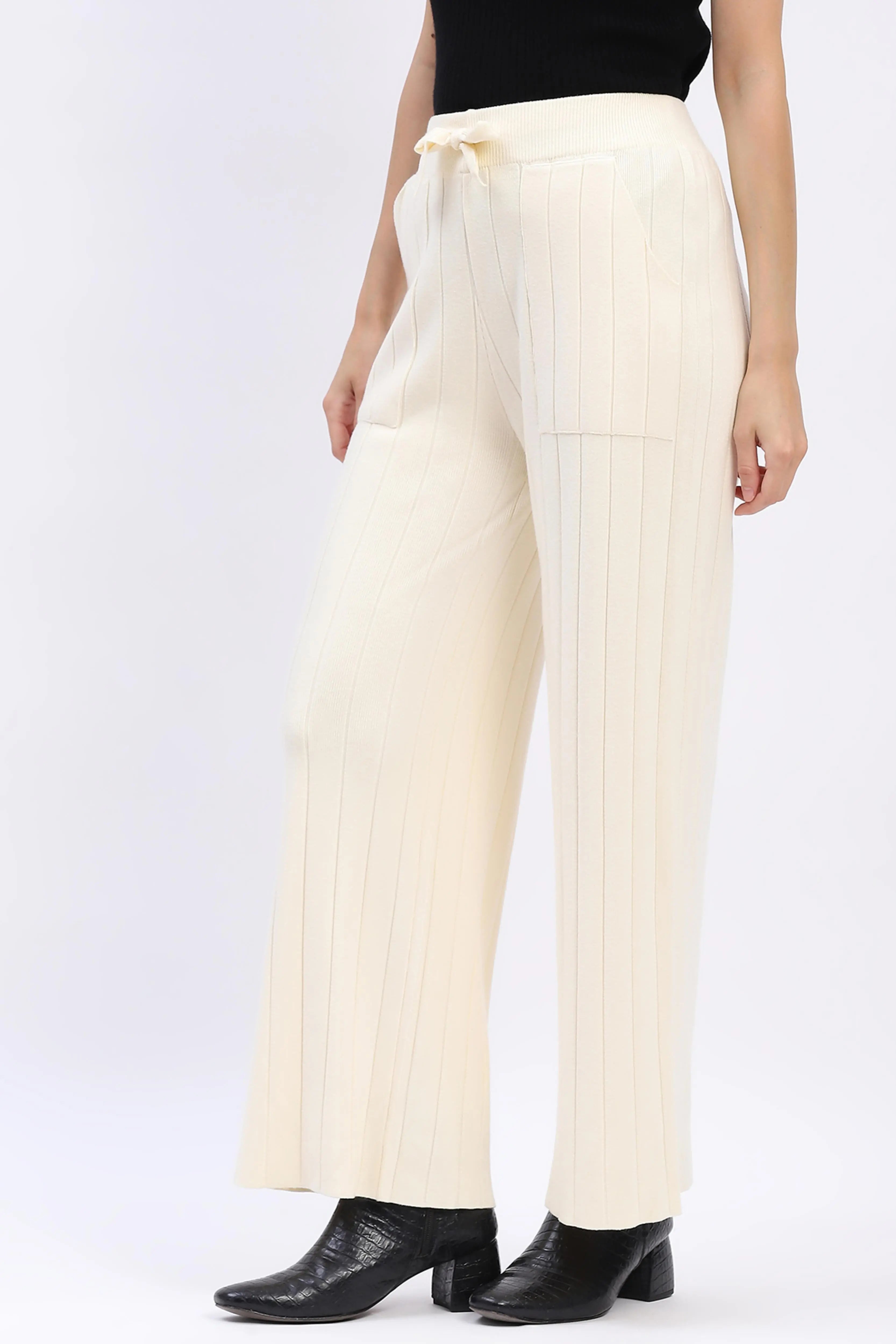 Effortless Warmth Knit Pants - Global Republic
