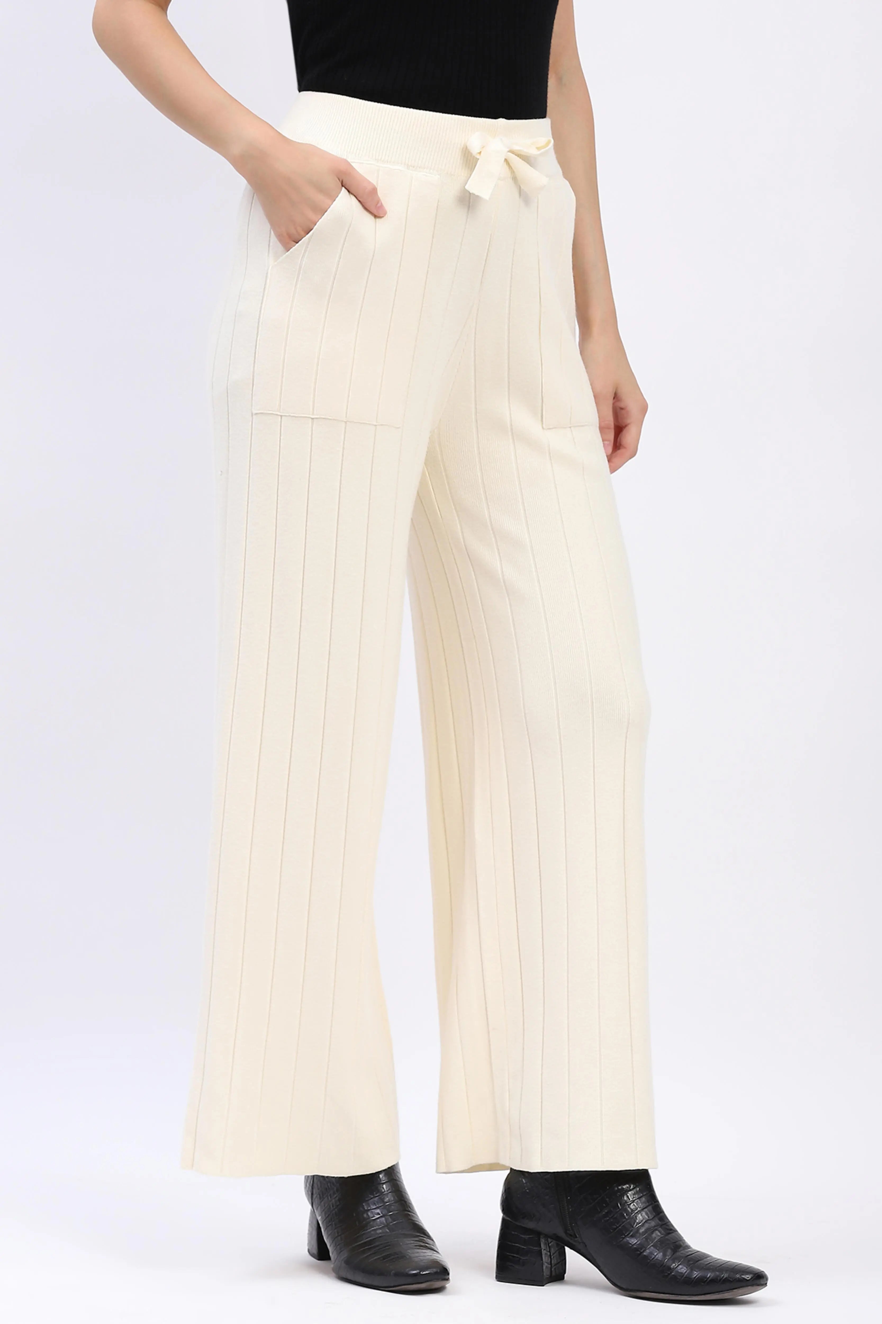 Effortless Warmth Knit Pants - Global Republic