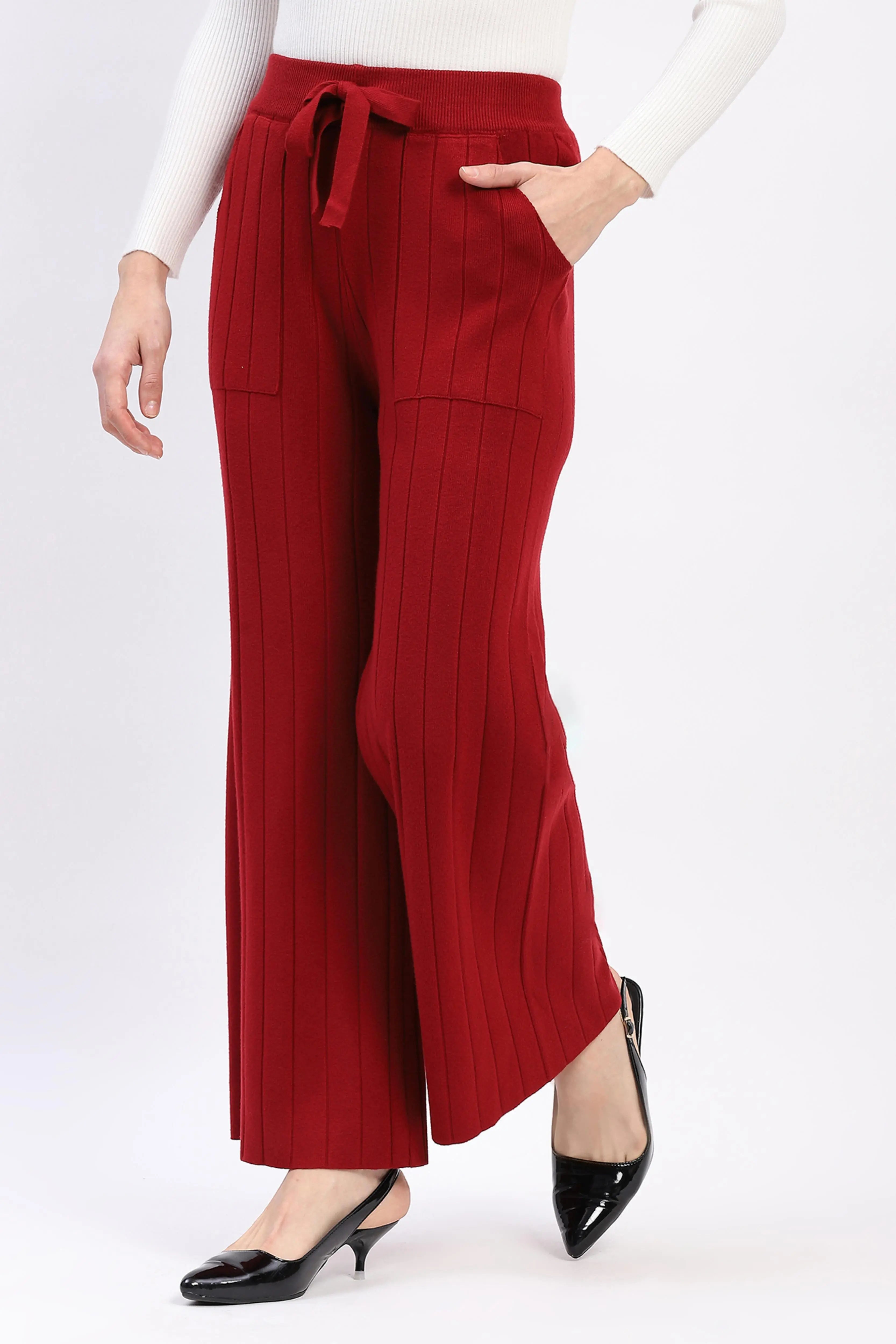 Effortless Warmth Knit Pants - Global Republic