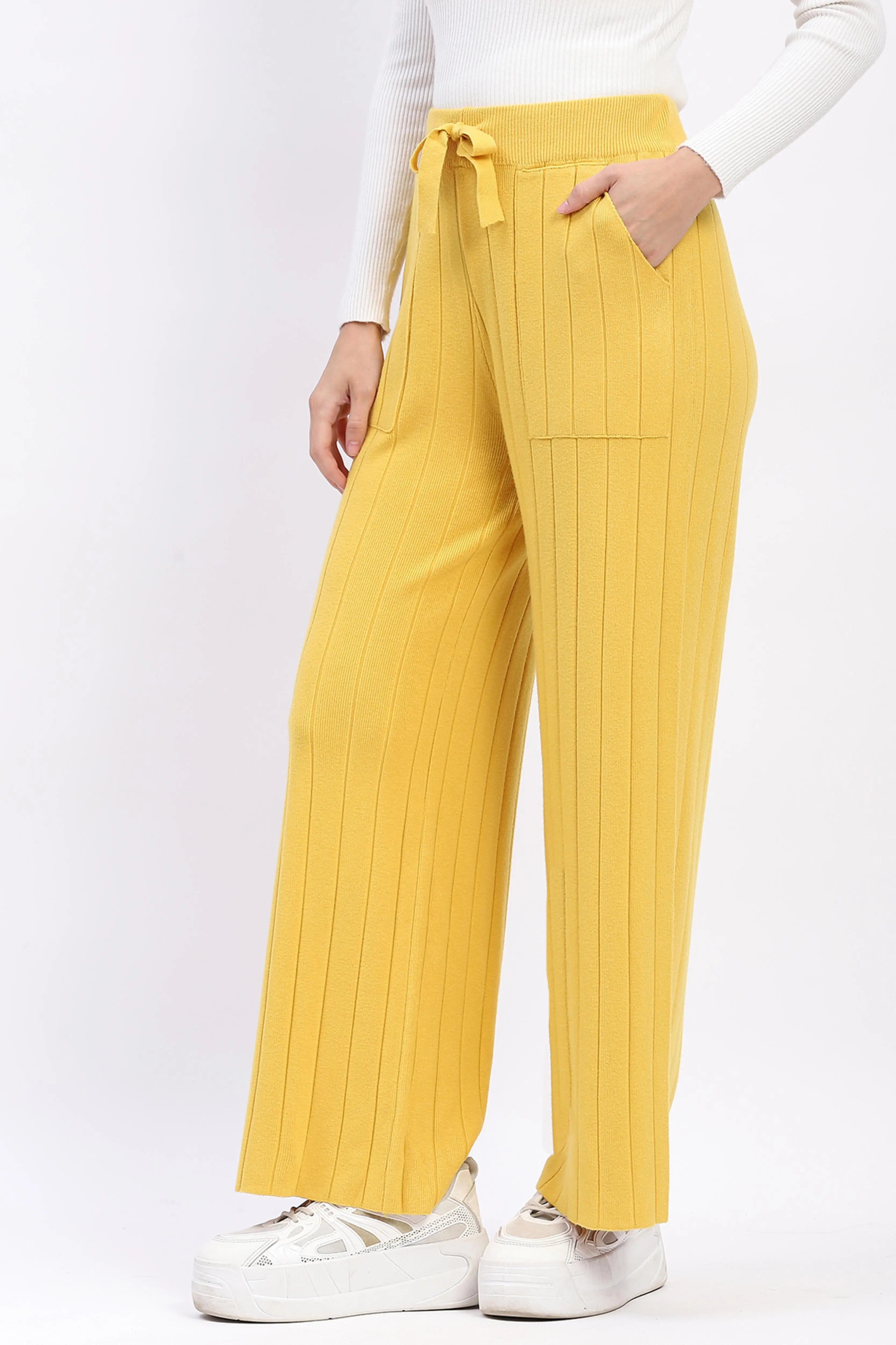 Effortless Warmth Knit Pants - Global Republic