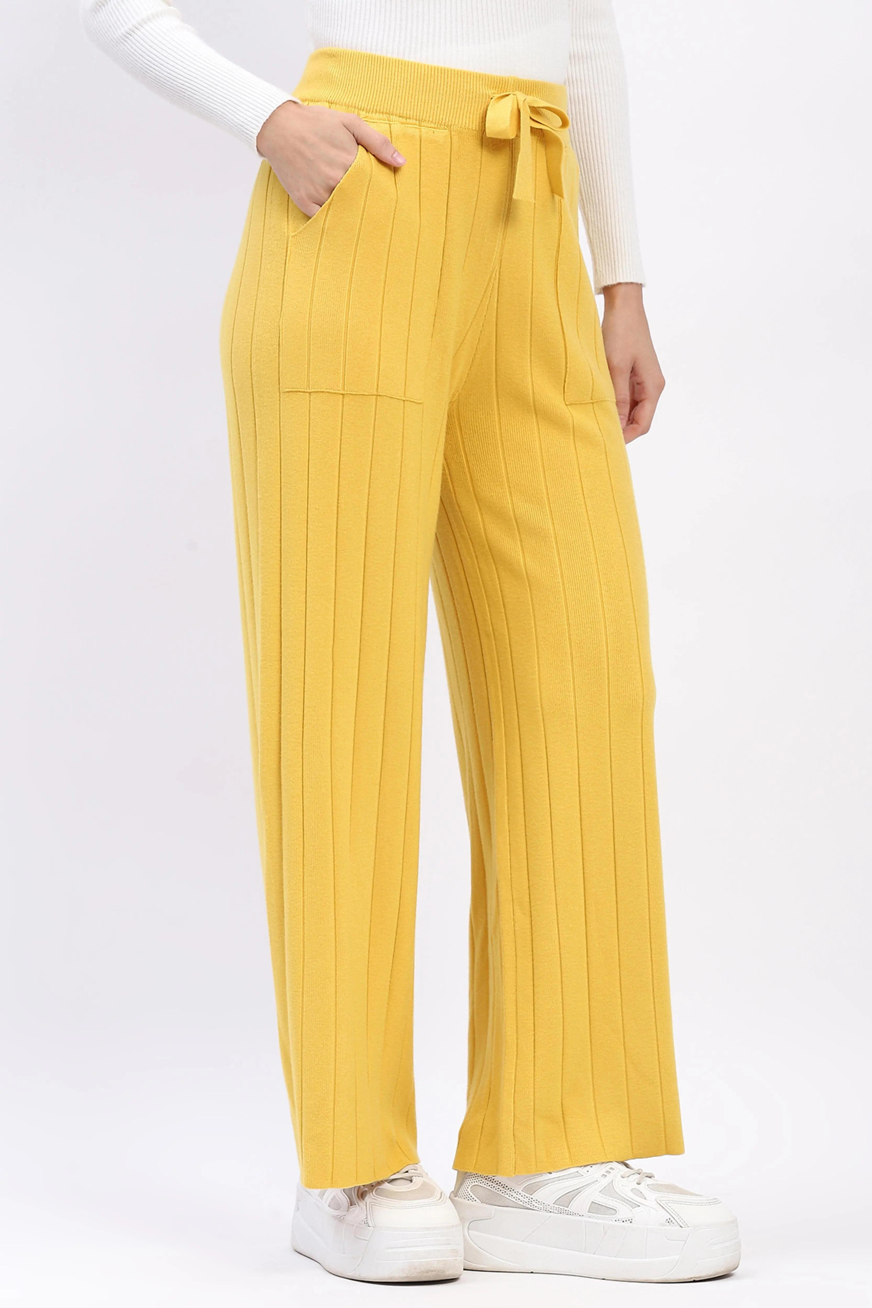 Effortless Warmth Knit Pants - Global Republic