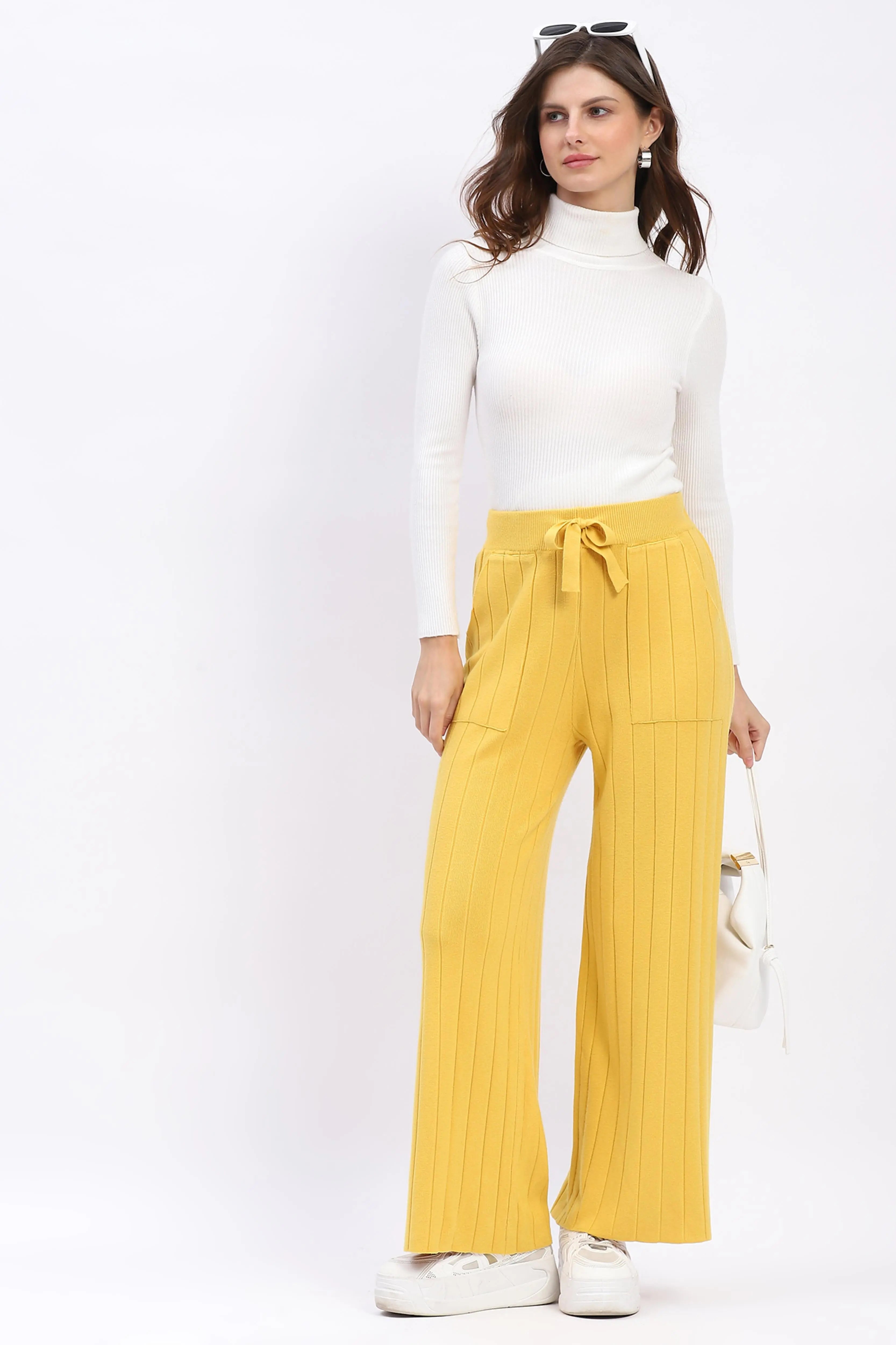 Effortless Warmth Knit Pants - Global Republic