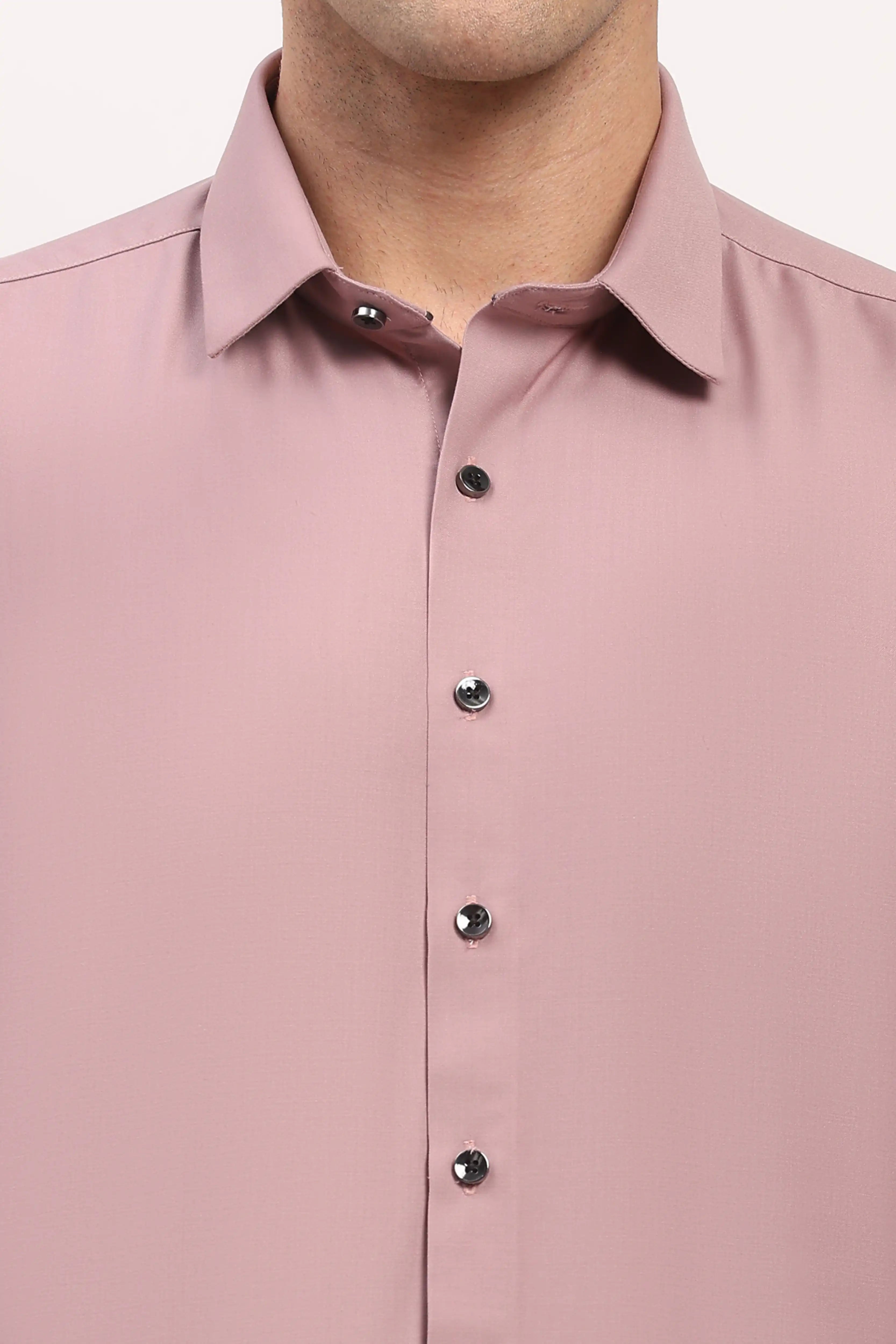 Luxury Mauve Casual Shirt