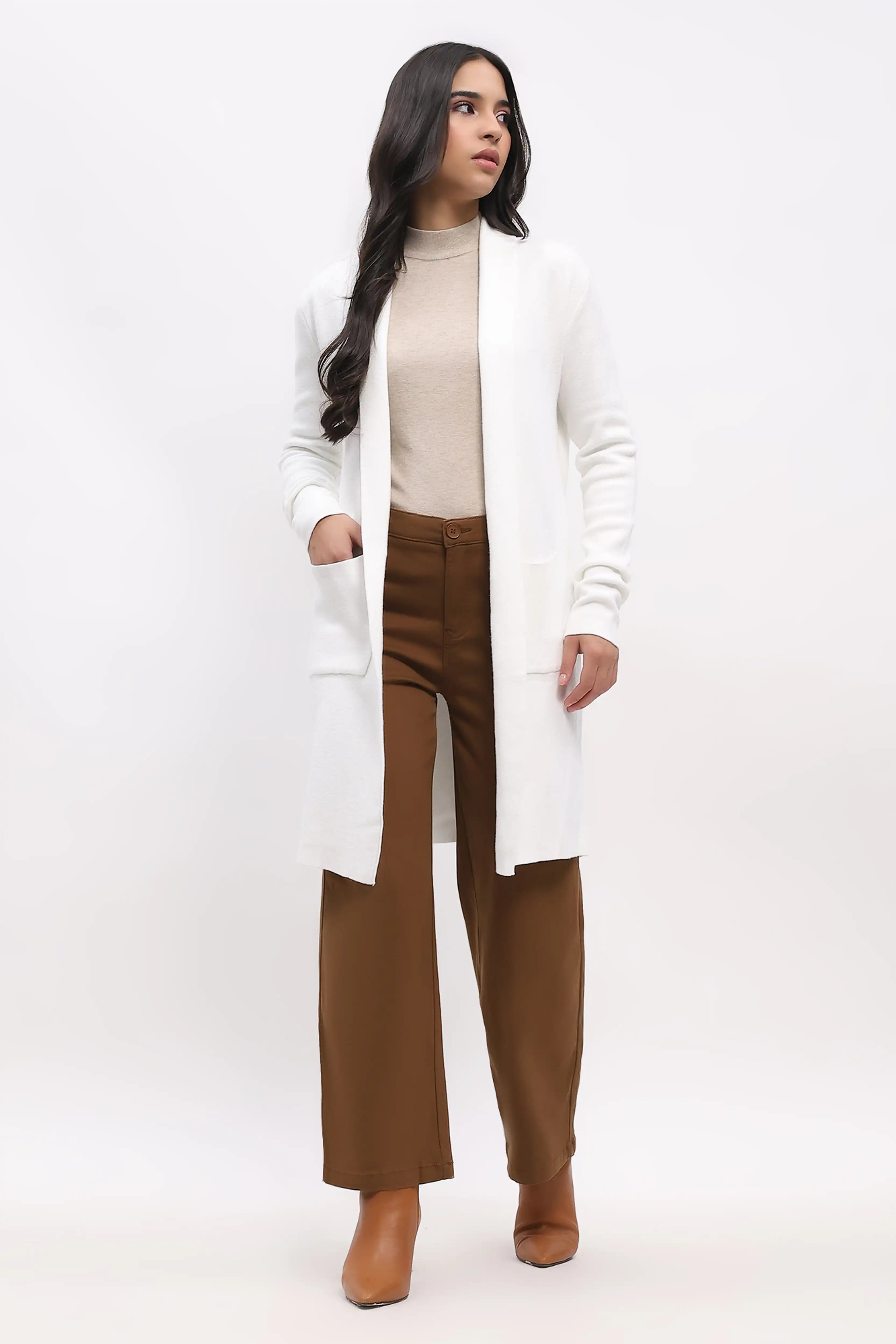 Off-White Long Winter Shrug