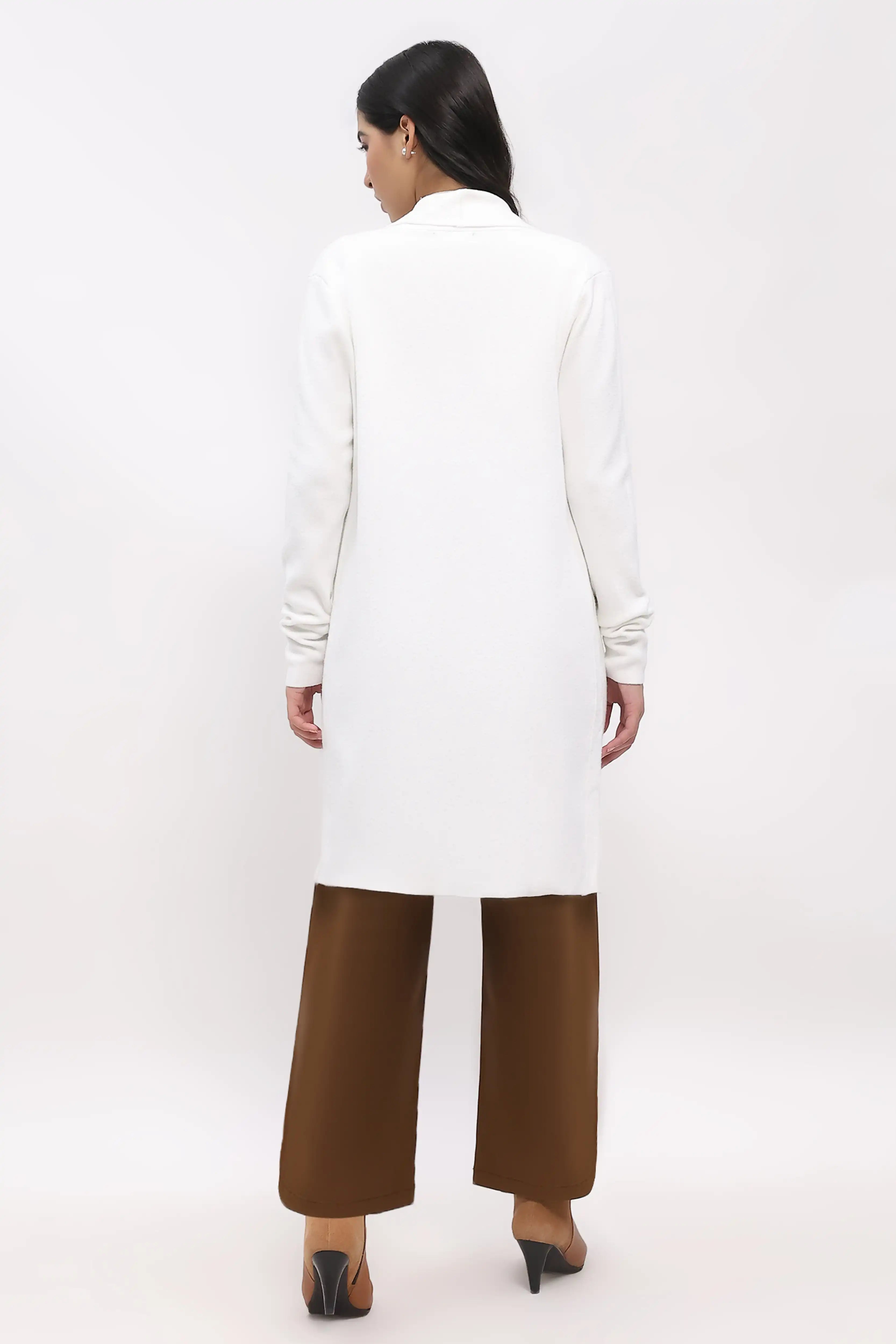 Off-White Long Winter Shrug - Global Republic