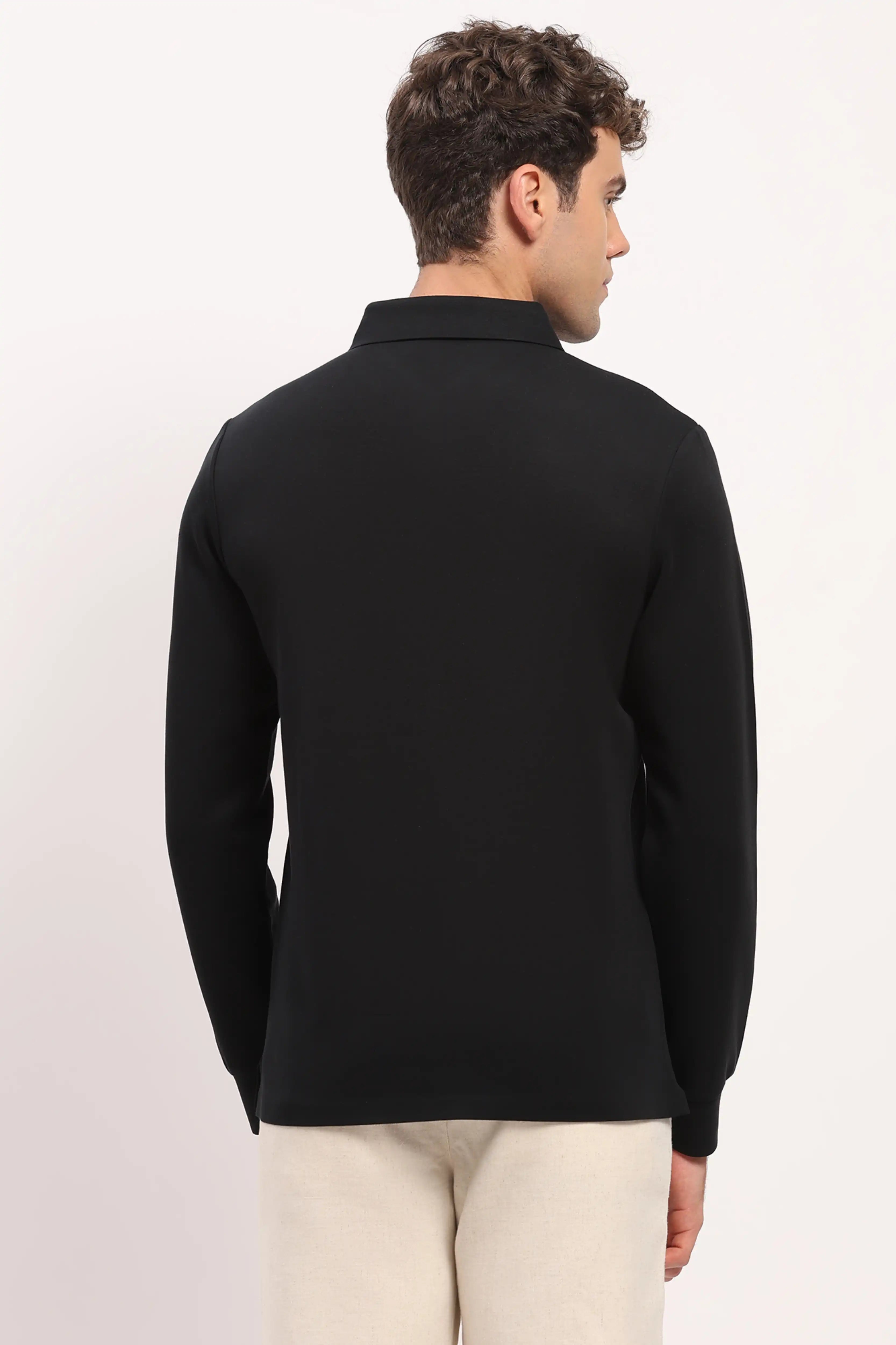 Black Comfort Stretch T-Shirt