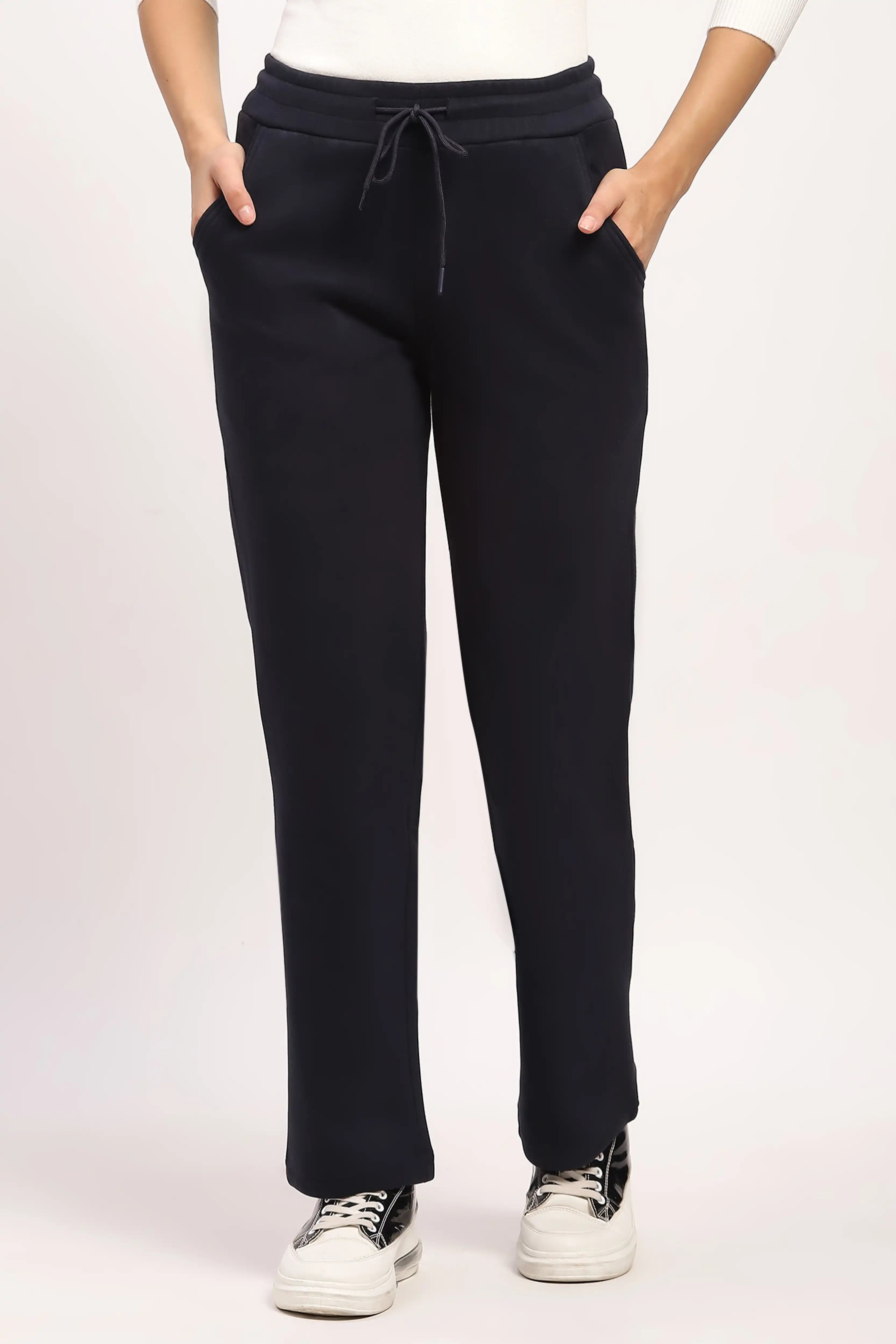 Navy Fleece-Lined Winter Lower