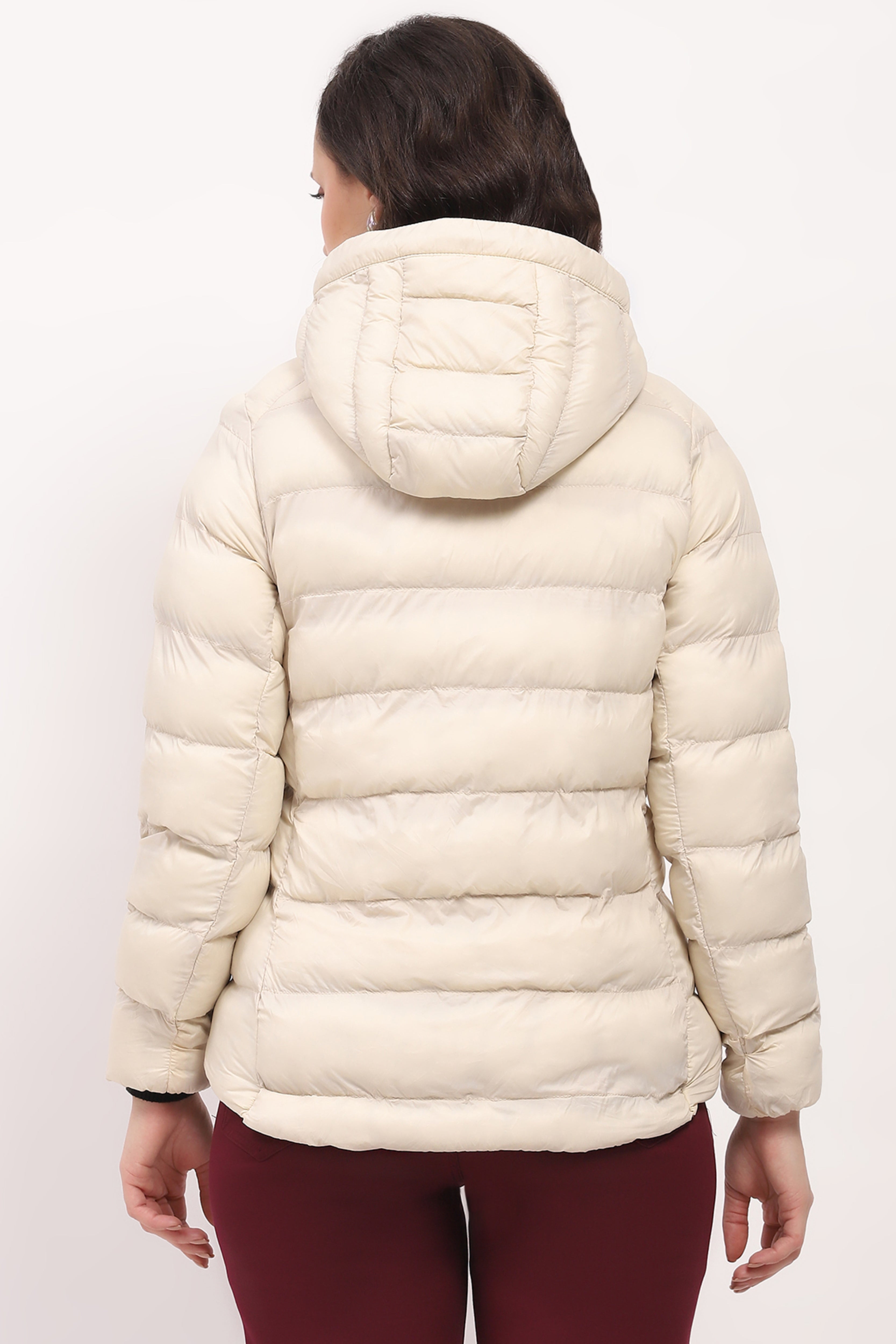 Off White Puffer Jacket