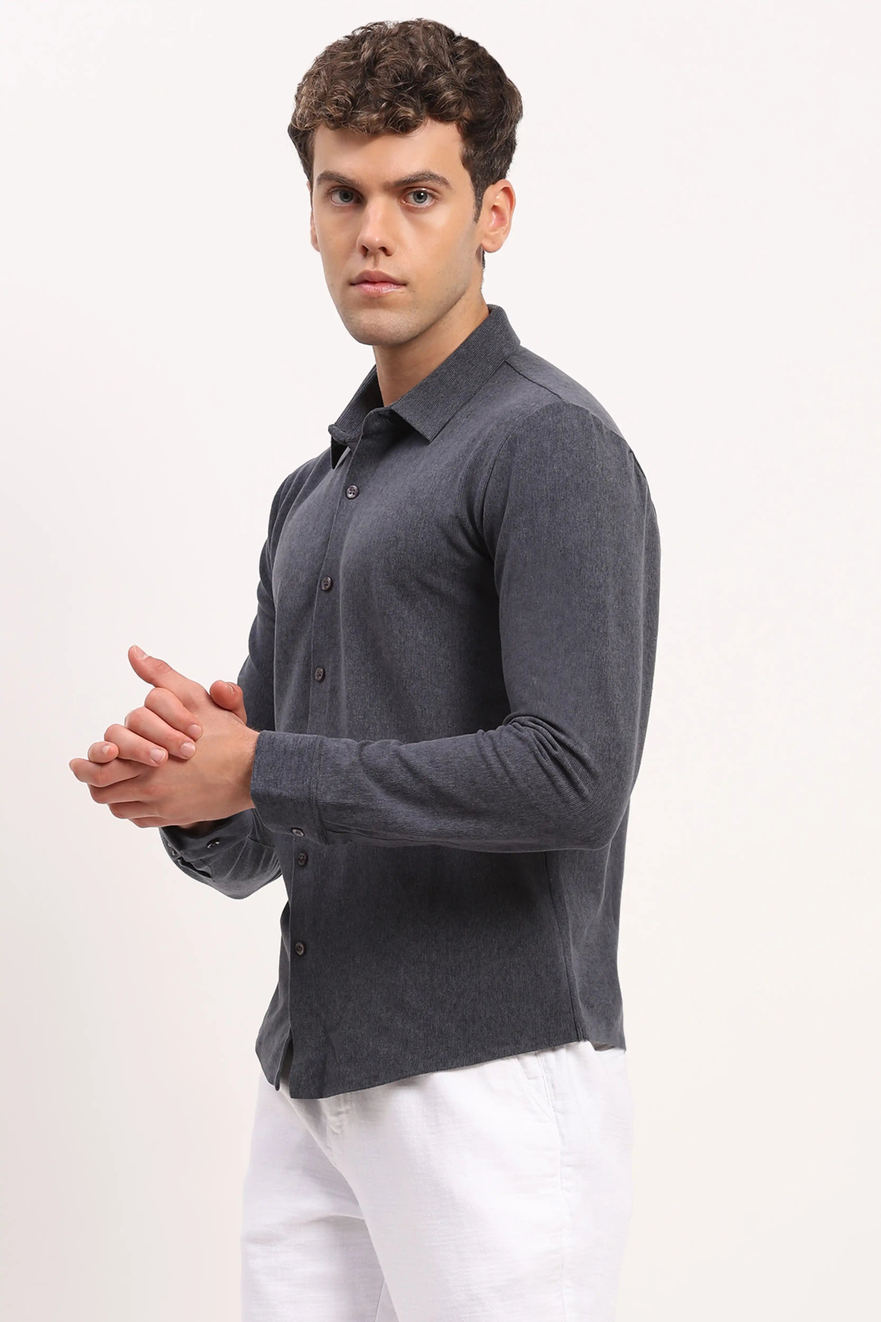 Navy Pre-Winter Comfort Shirt