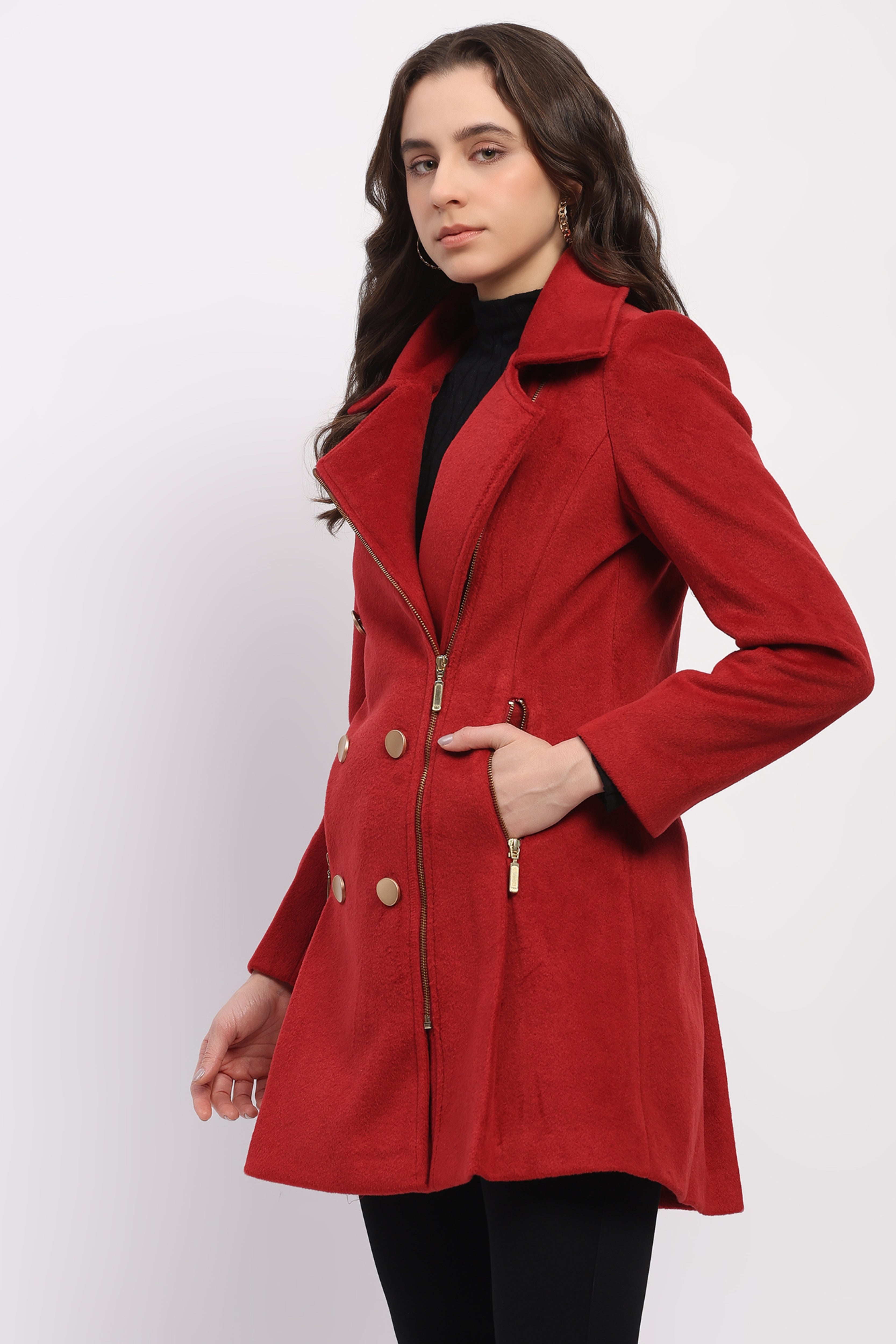 Maroon Winter Coat