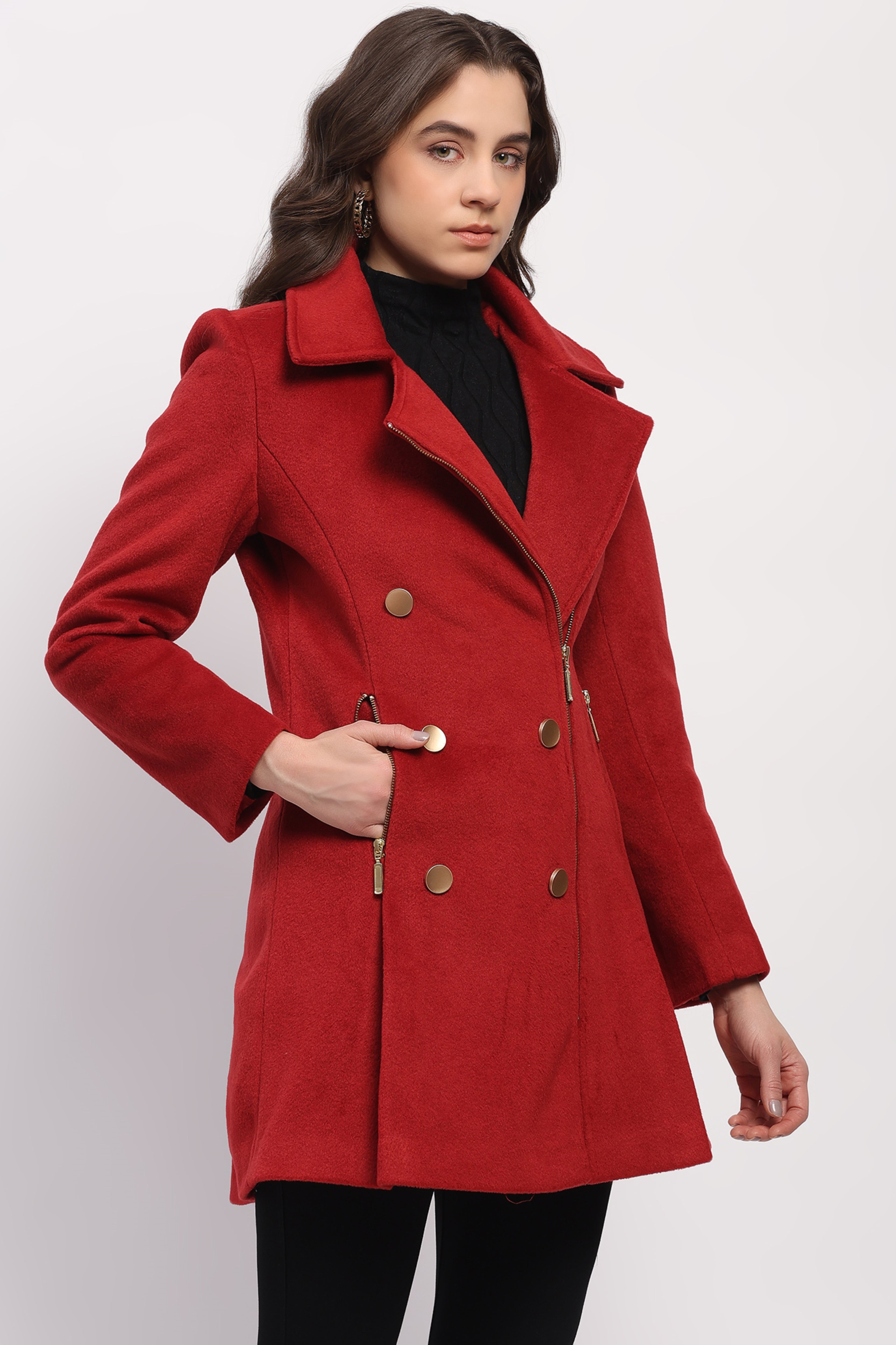 Maroon Winter Coat