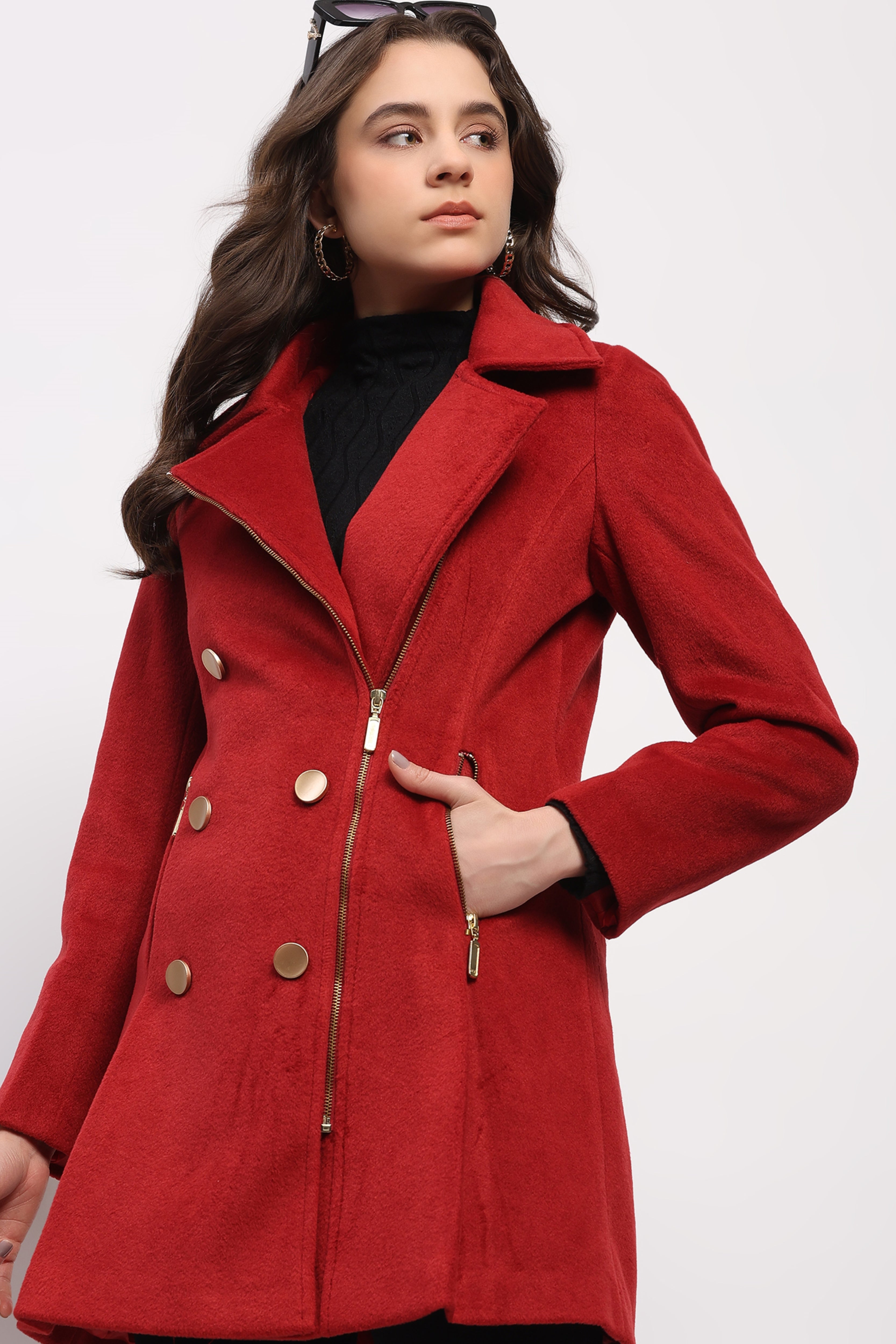 Maroon Winter Coat
