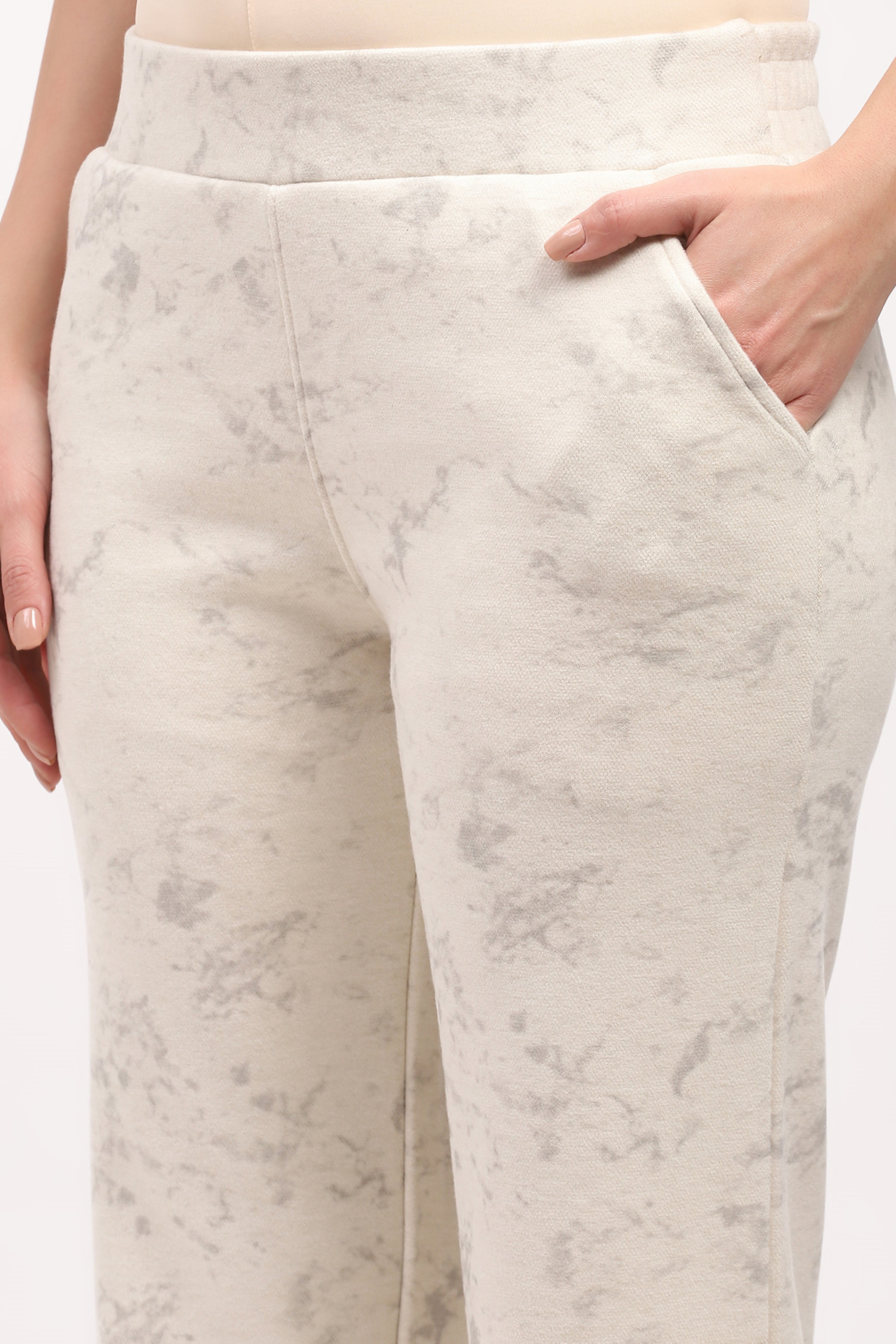 Marble Print Winter Loungewear