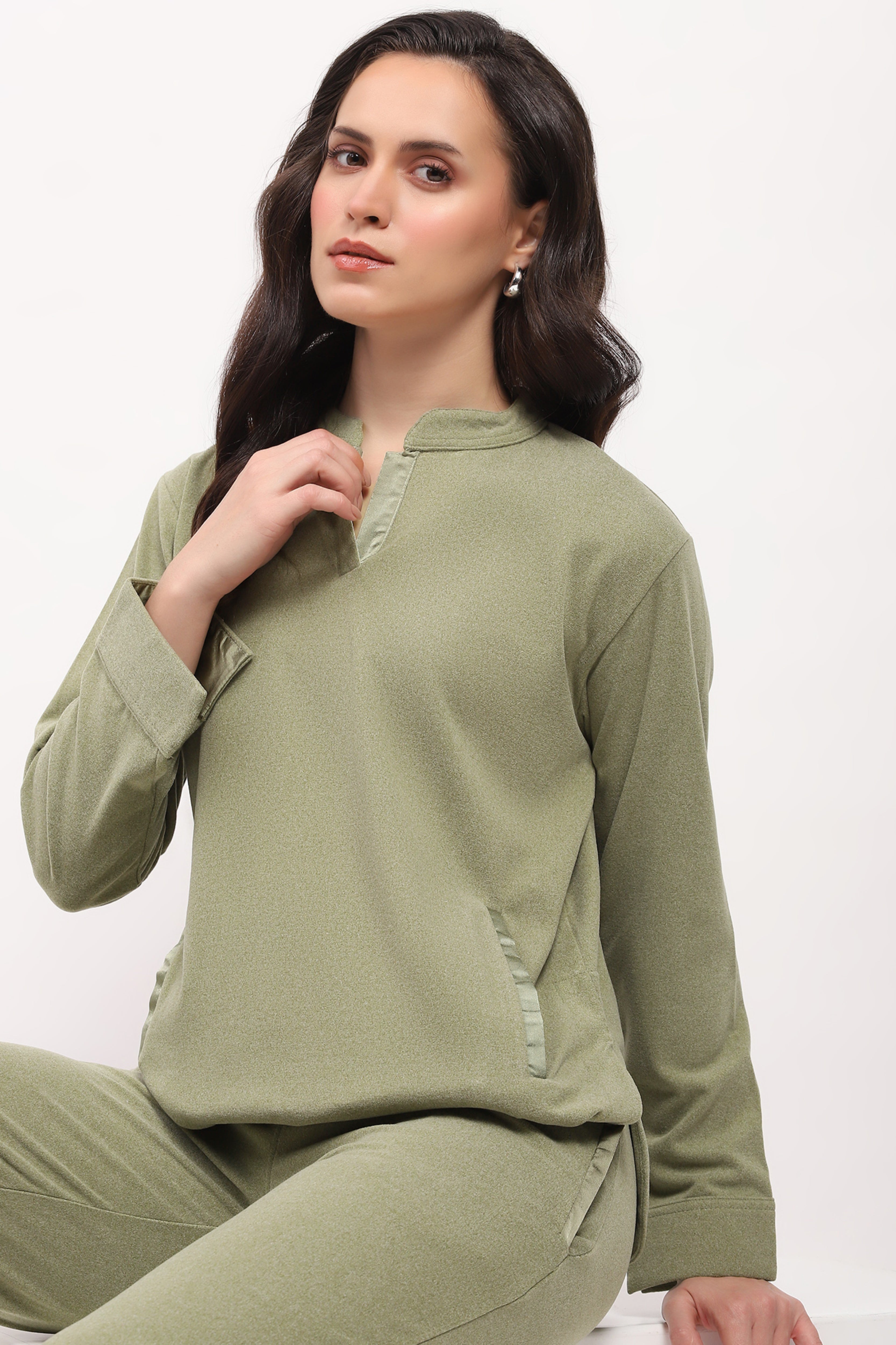 Green Winter Loungewear