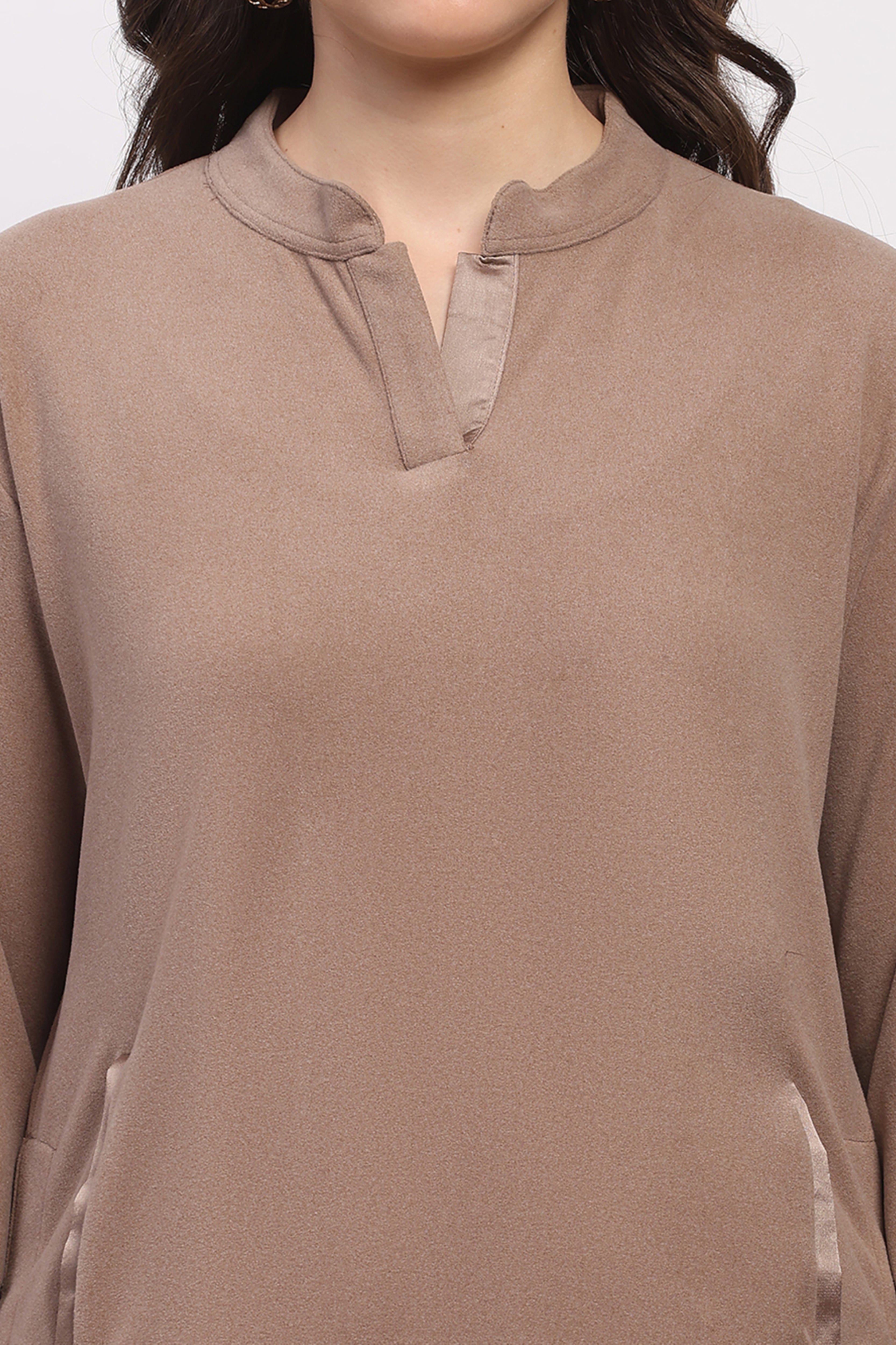 Mud Brown Winter Loungewear Set