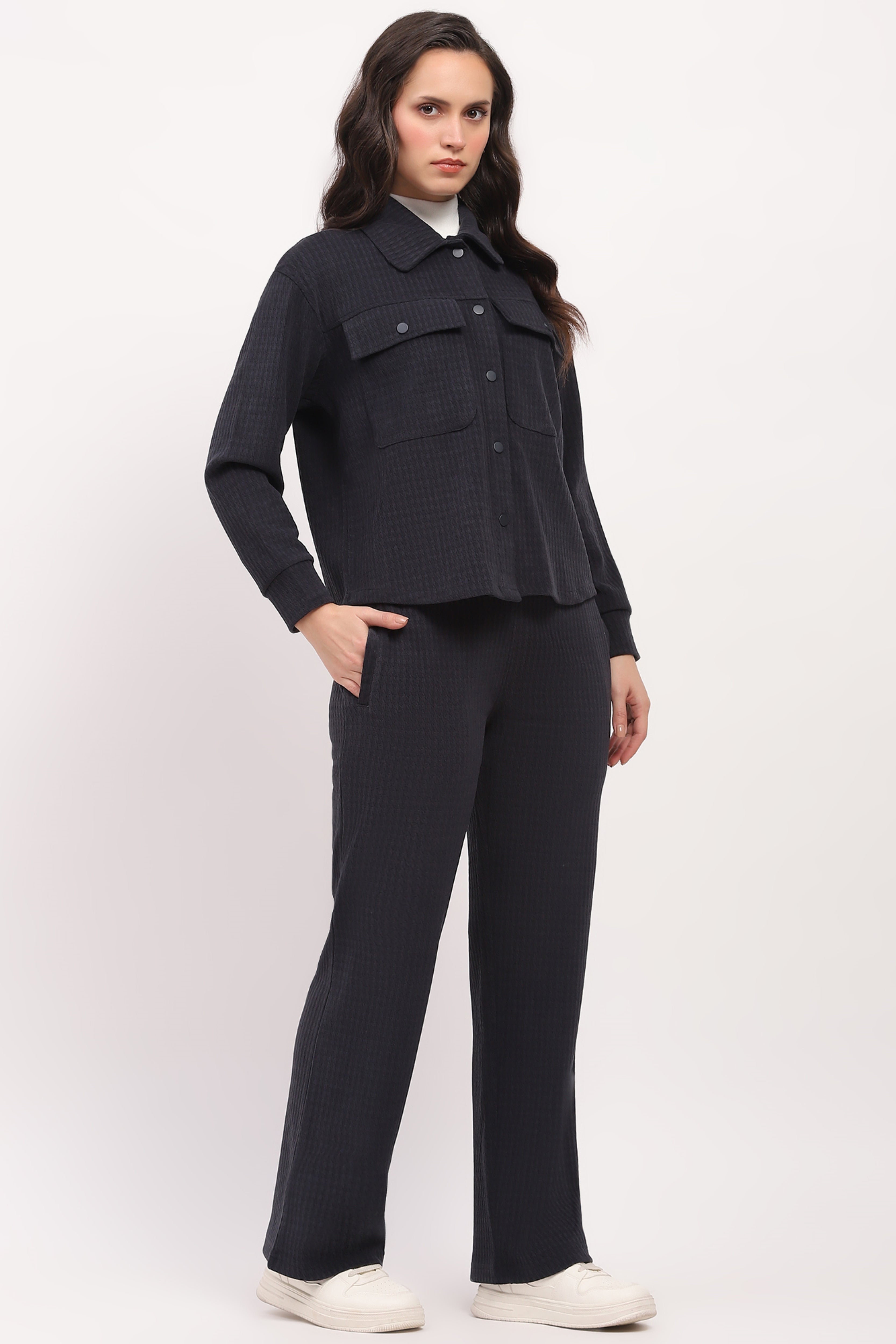 Navy Self-Design Pre-Winter Co-Ord Set