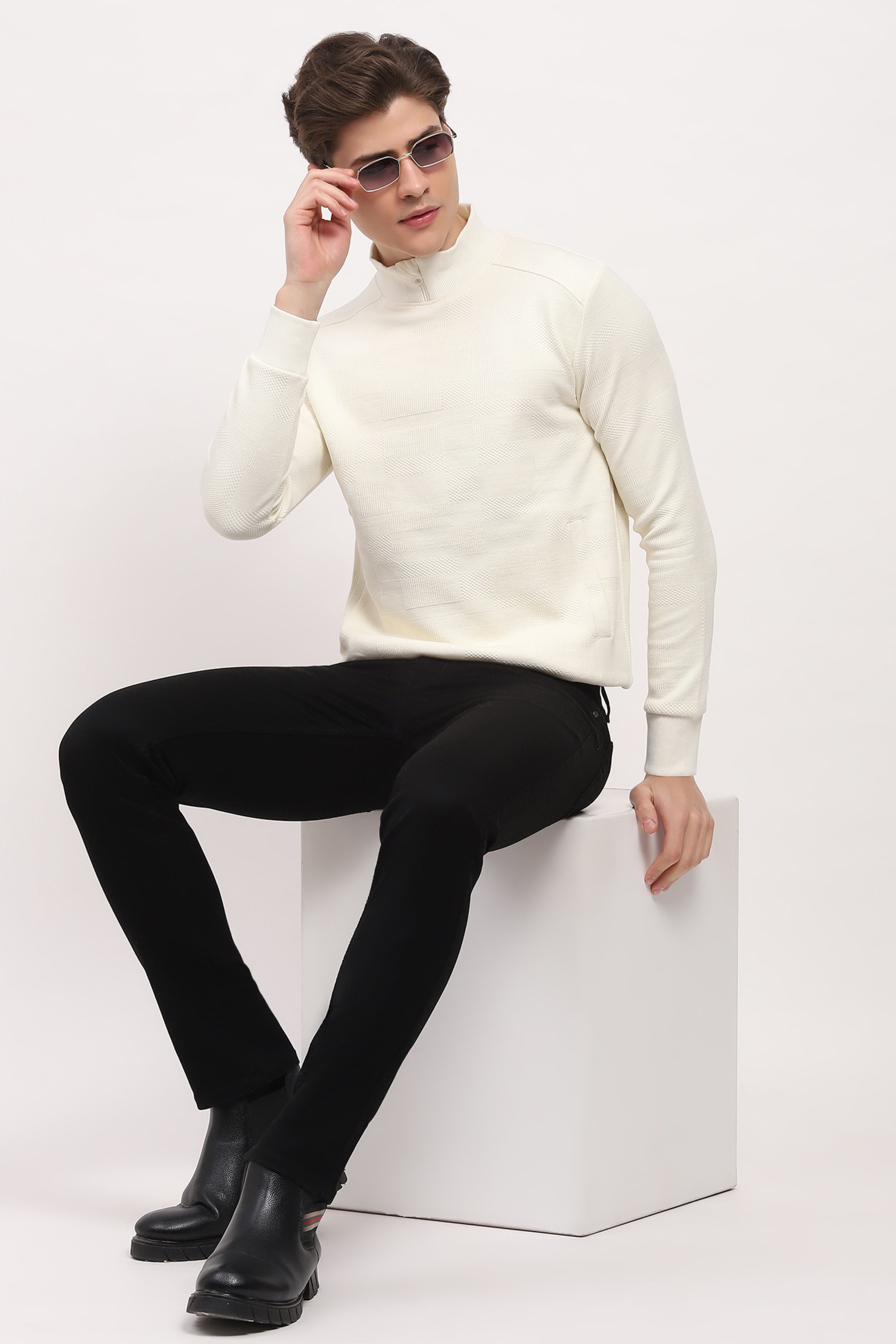 Off-White Self-Design Sweatshirt