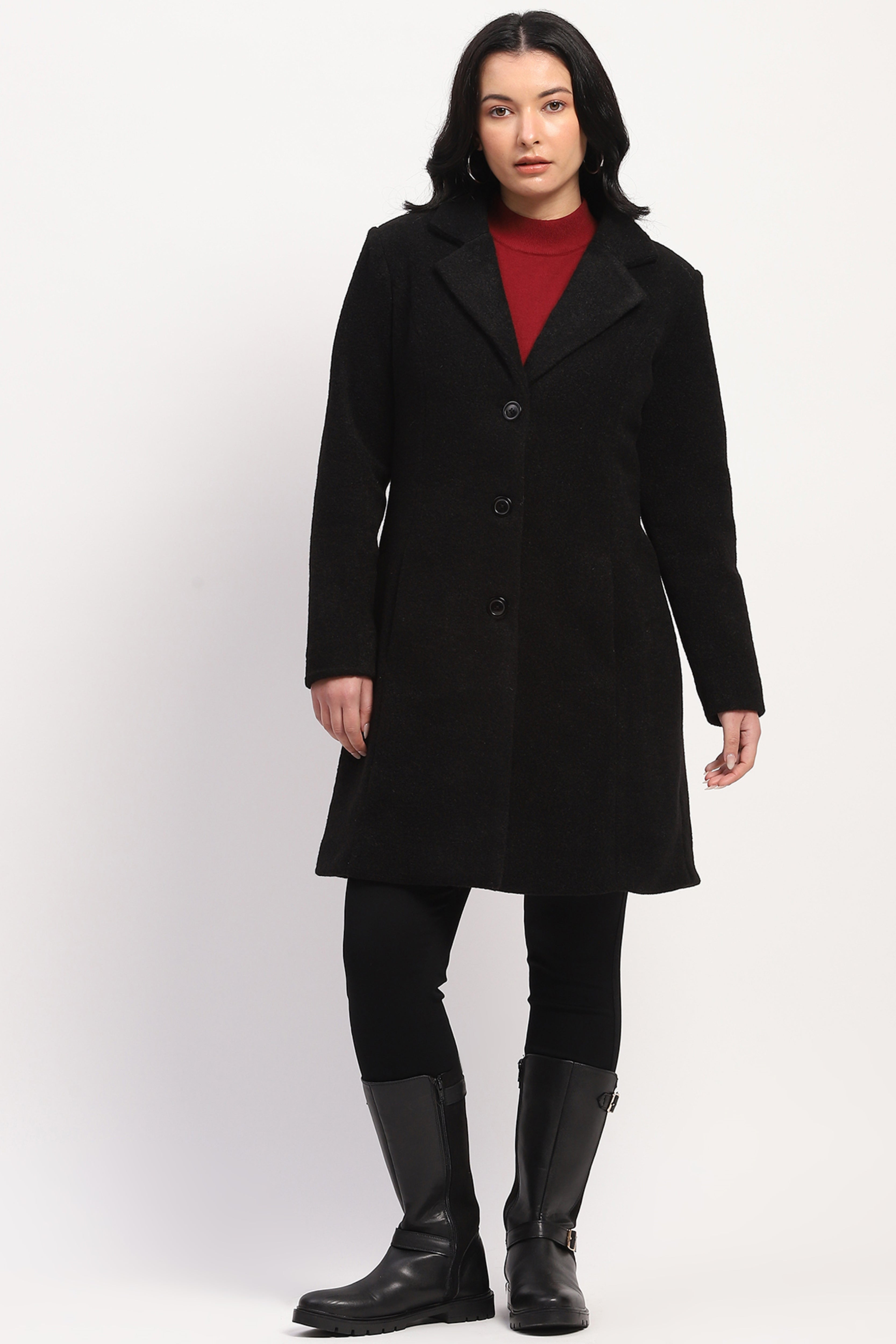 Black Winter Coat
