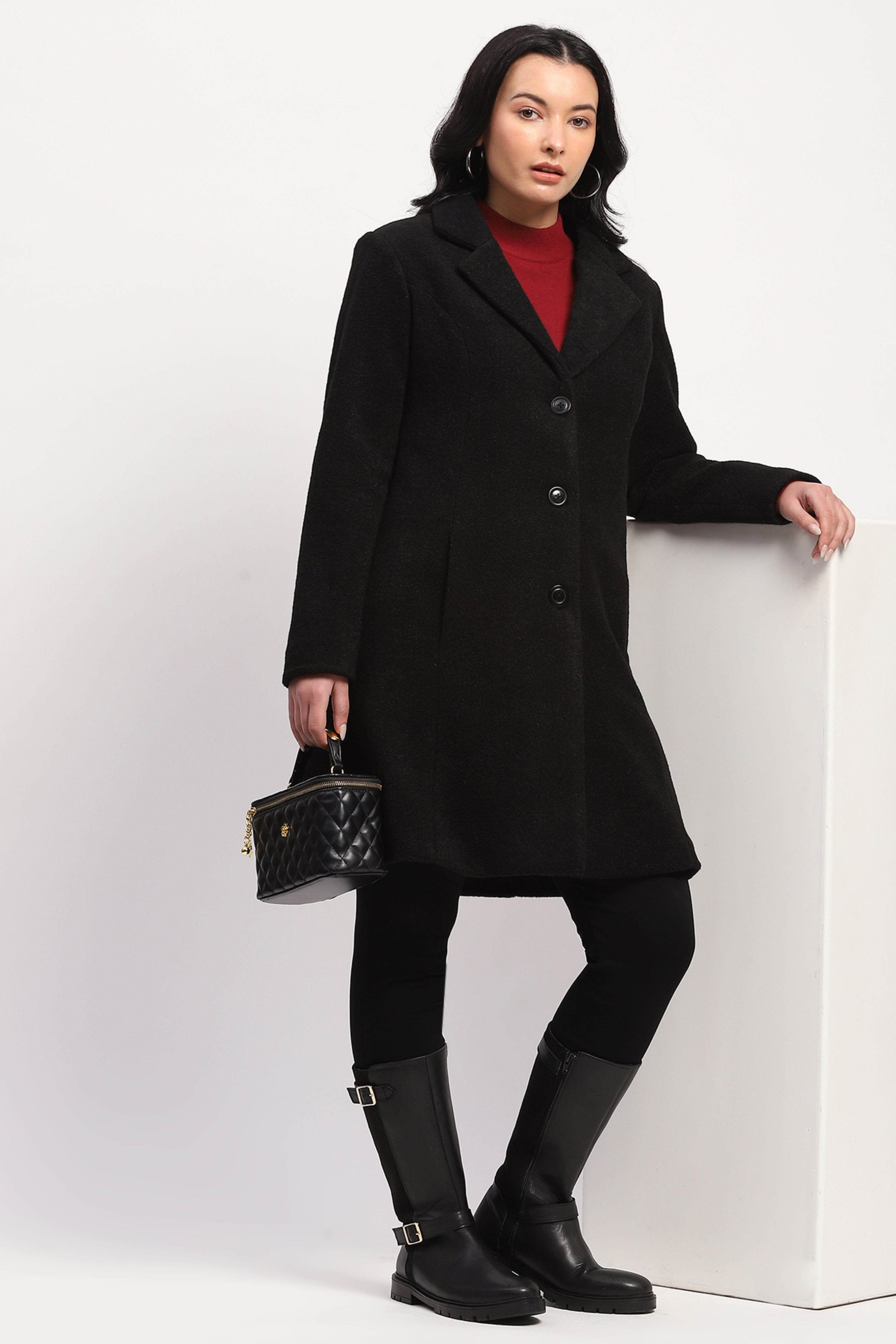Black Winter Coat