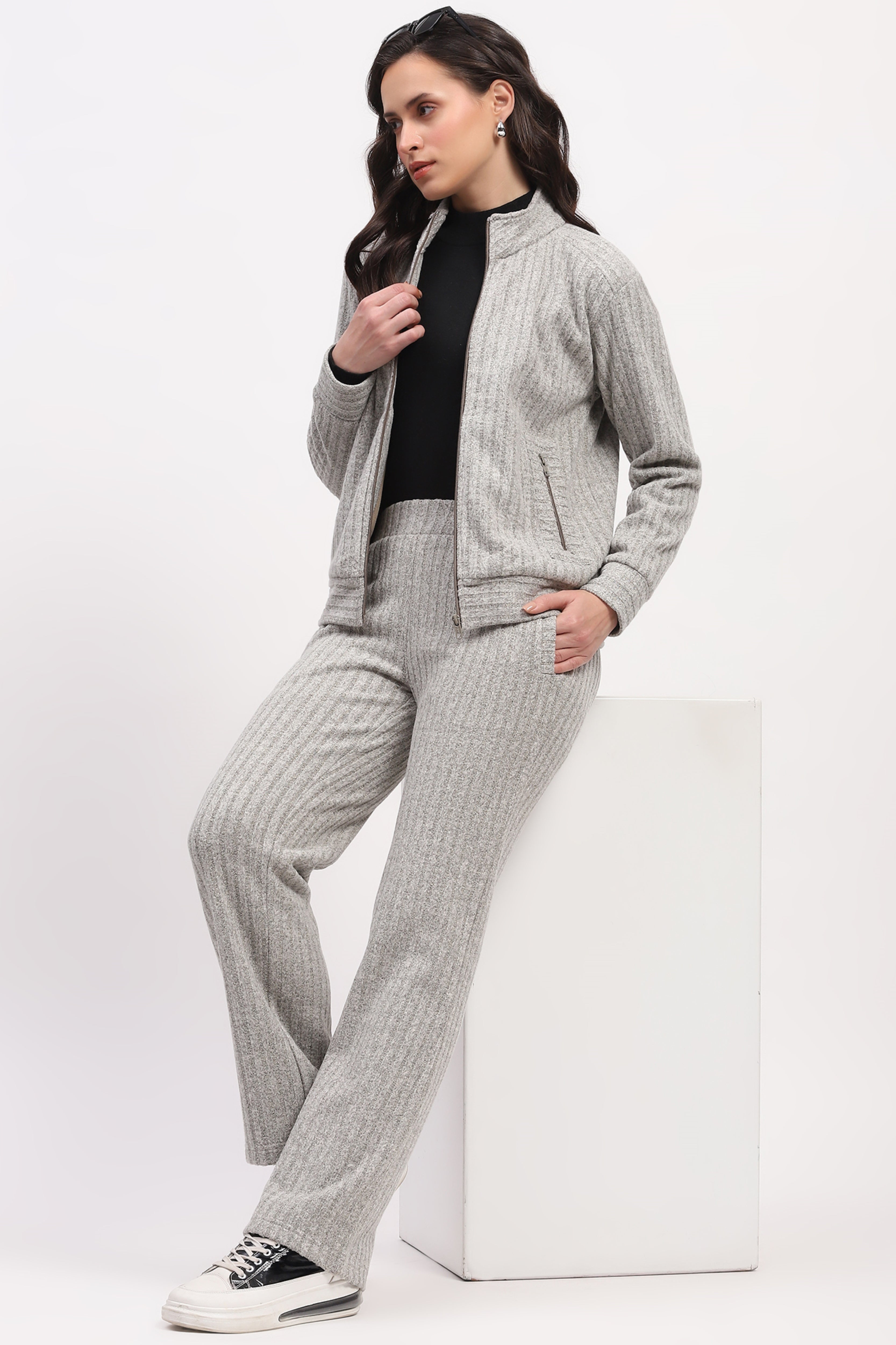 Light Grey Winter Tracksuit