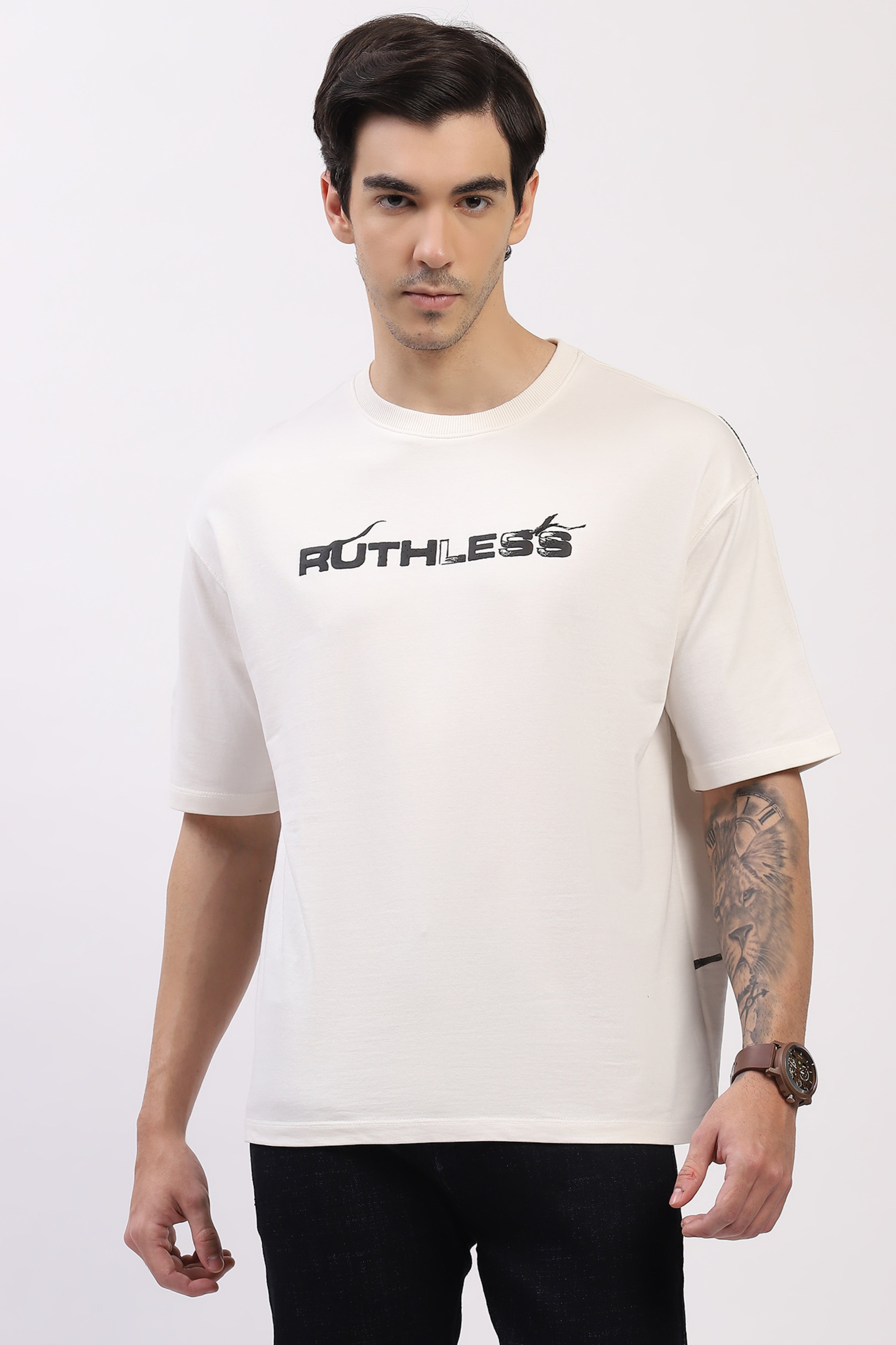 Off-White Oversized Animal Print T-Shirt