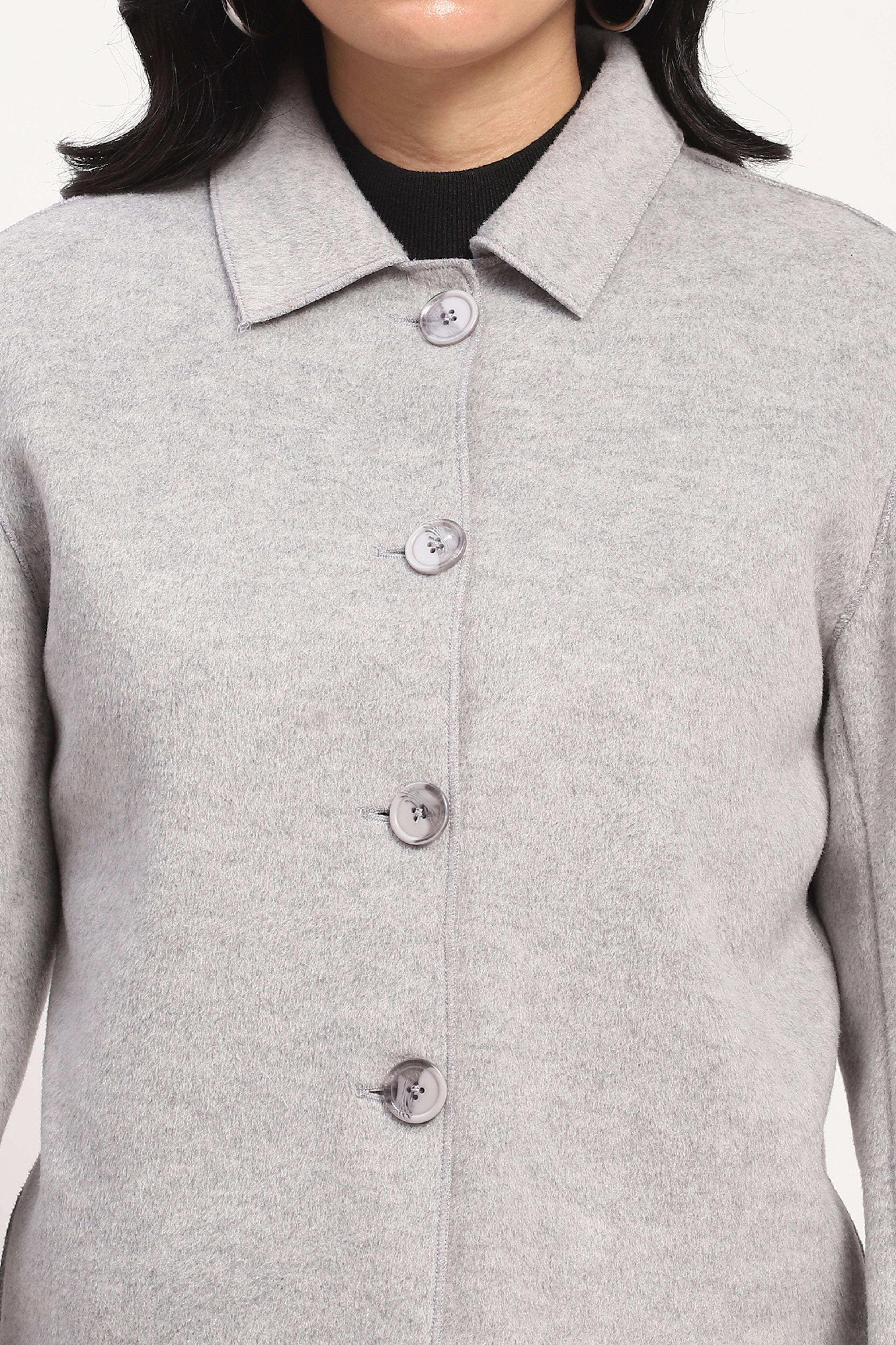 Lightweight Grey Winter Coat