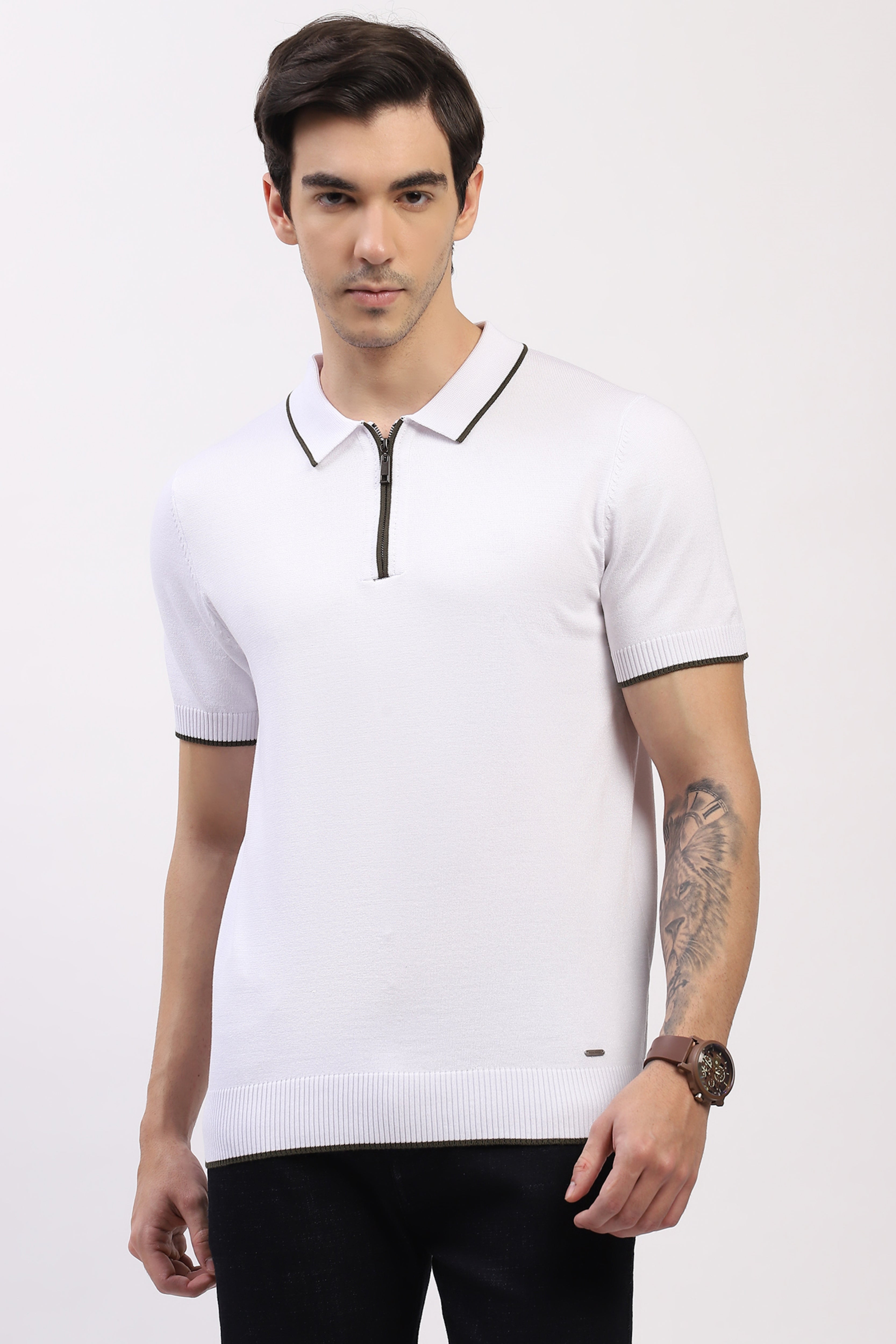 White Polo T-Shirt