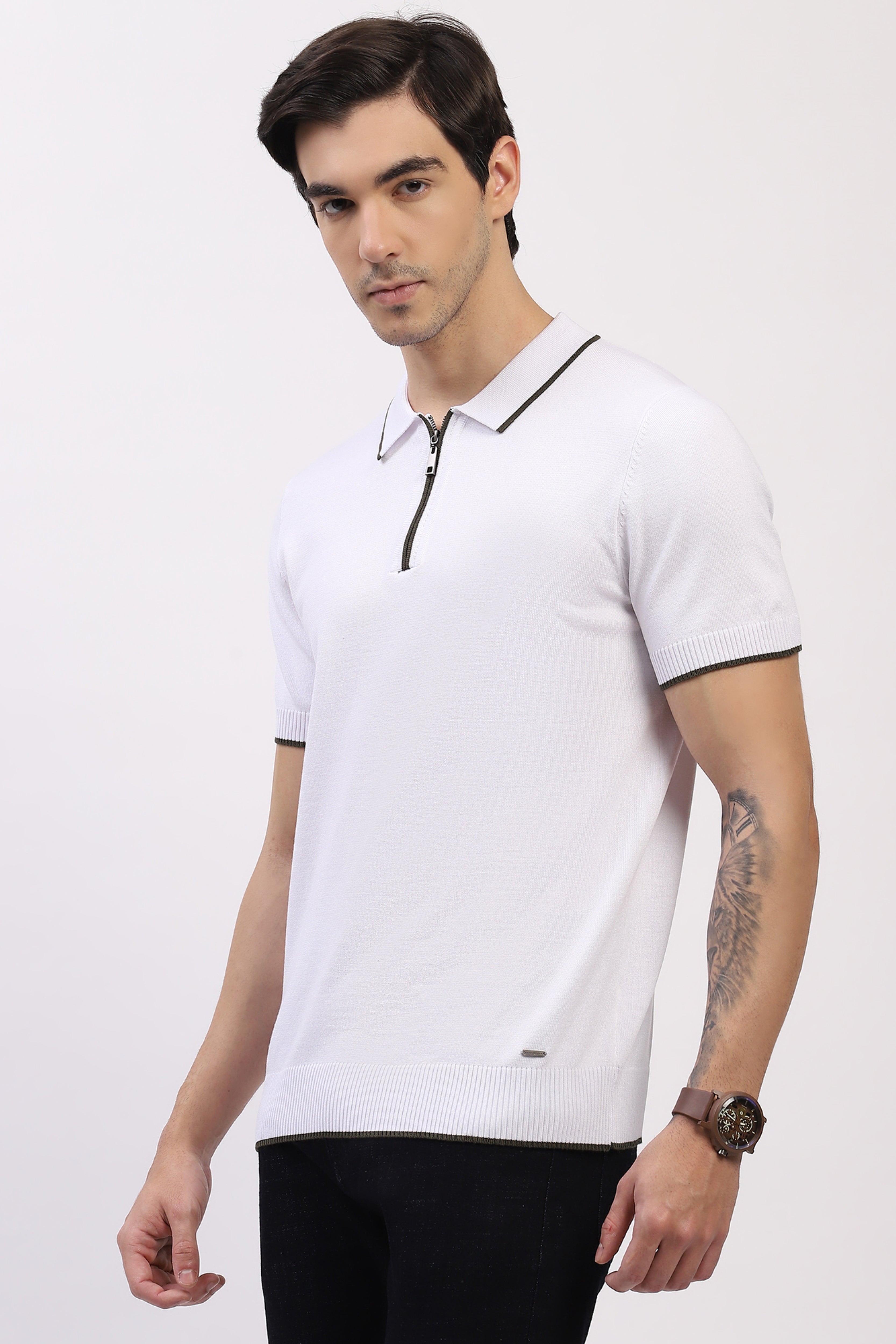 White Polo T-Shirt
