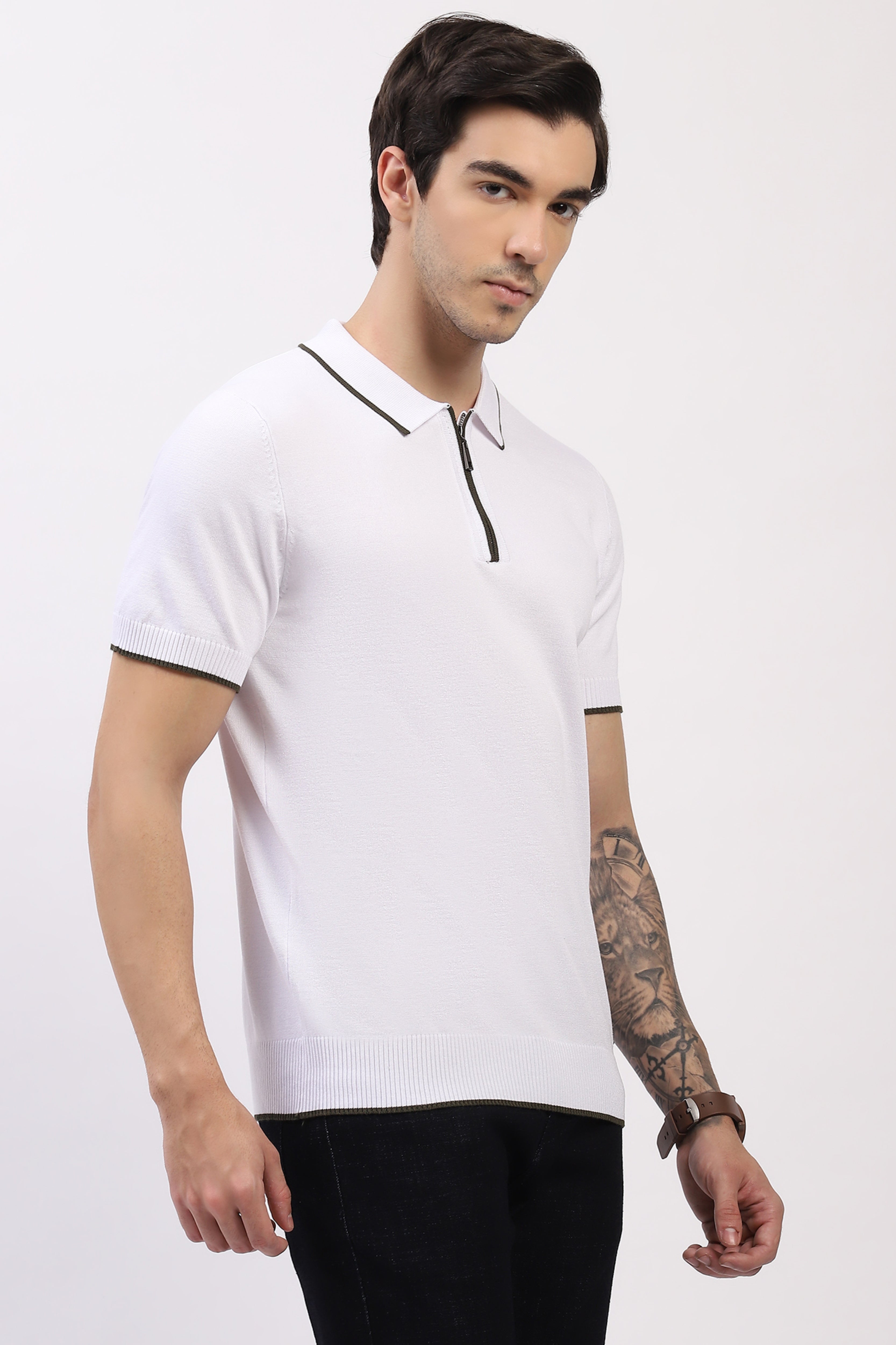 White Polo T-Shirt