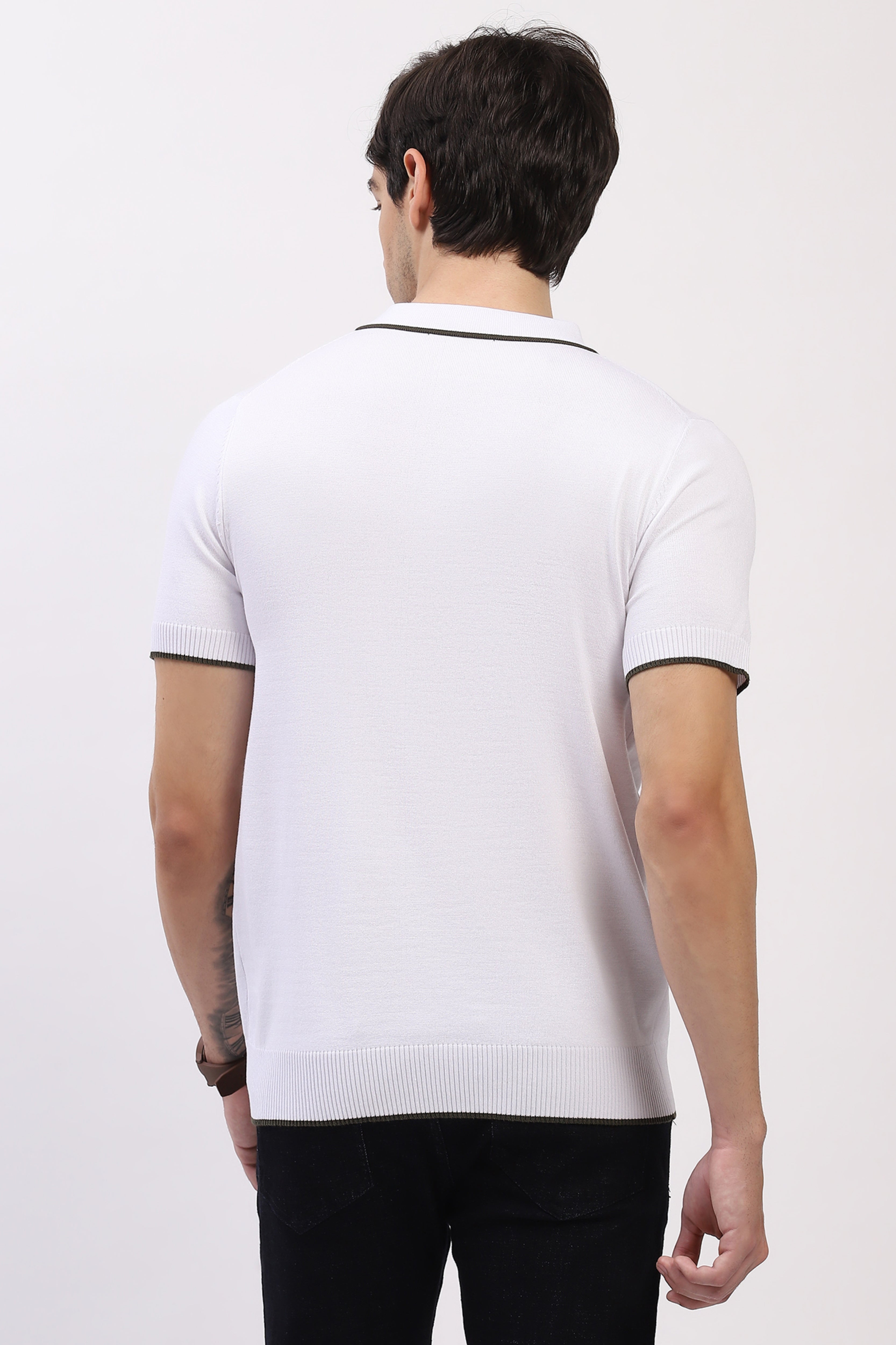 White Polo T-Shirt