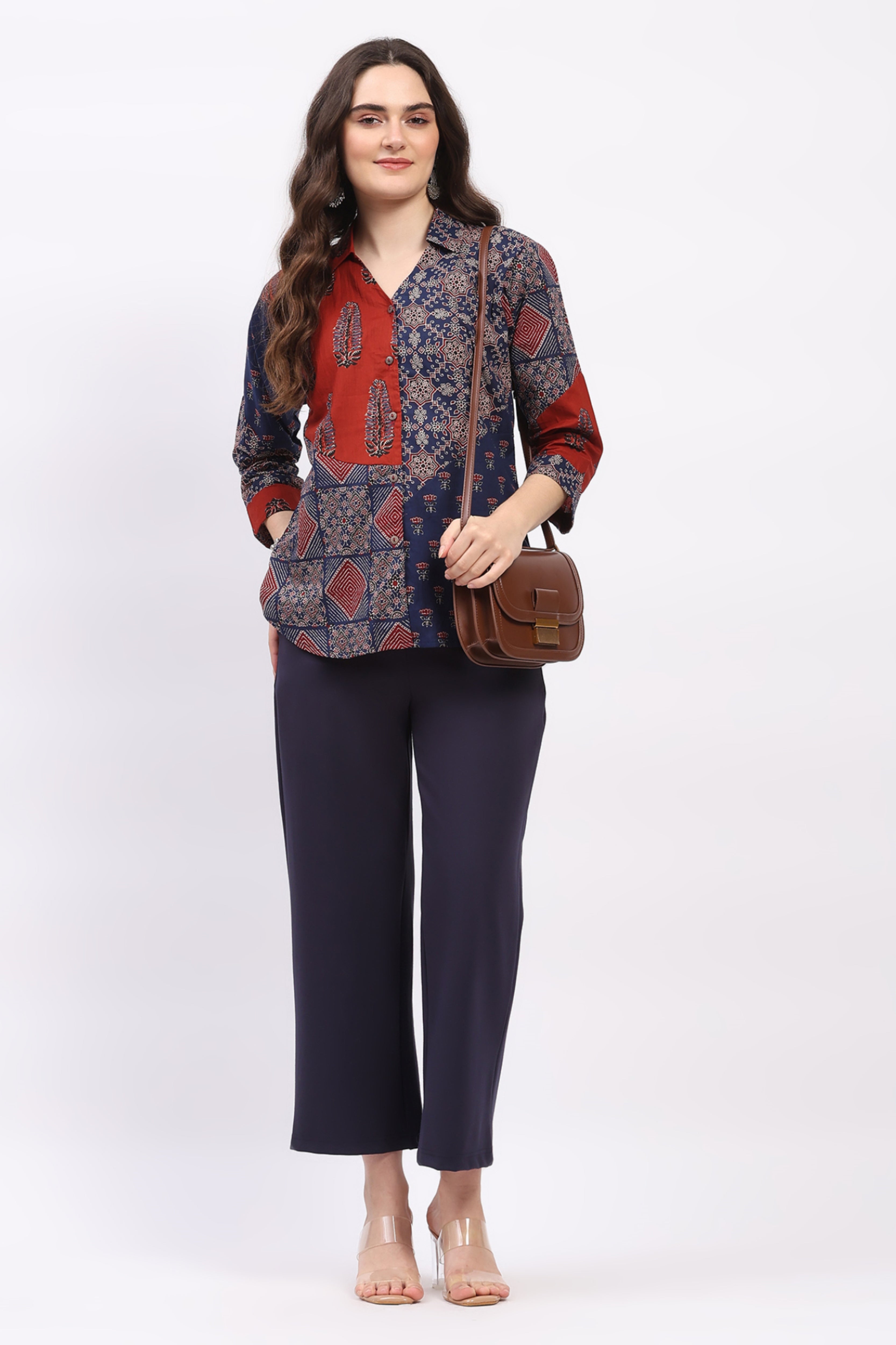Multicolor Ethnic Motif Printed Tunic
