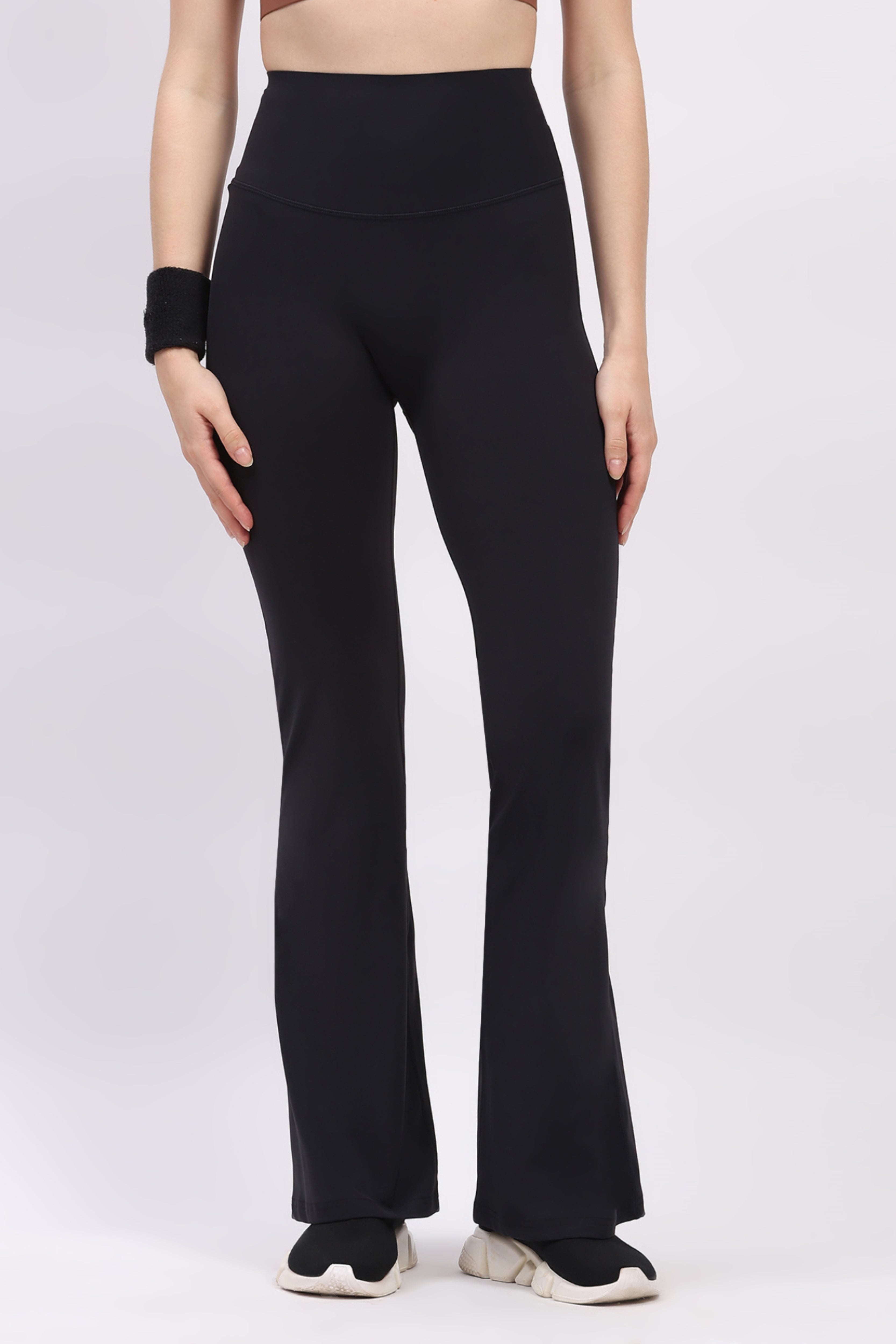 Black Ultra Stretchable Bootcut Lower