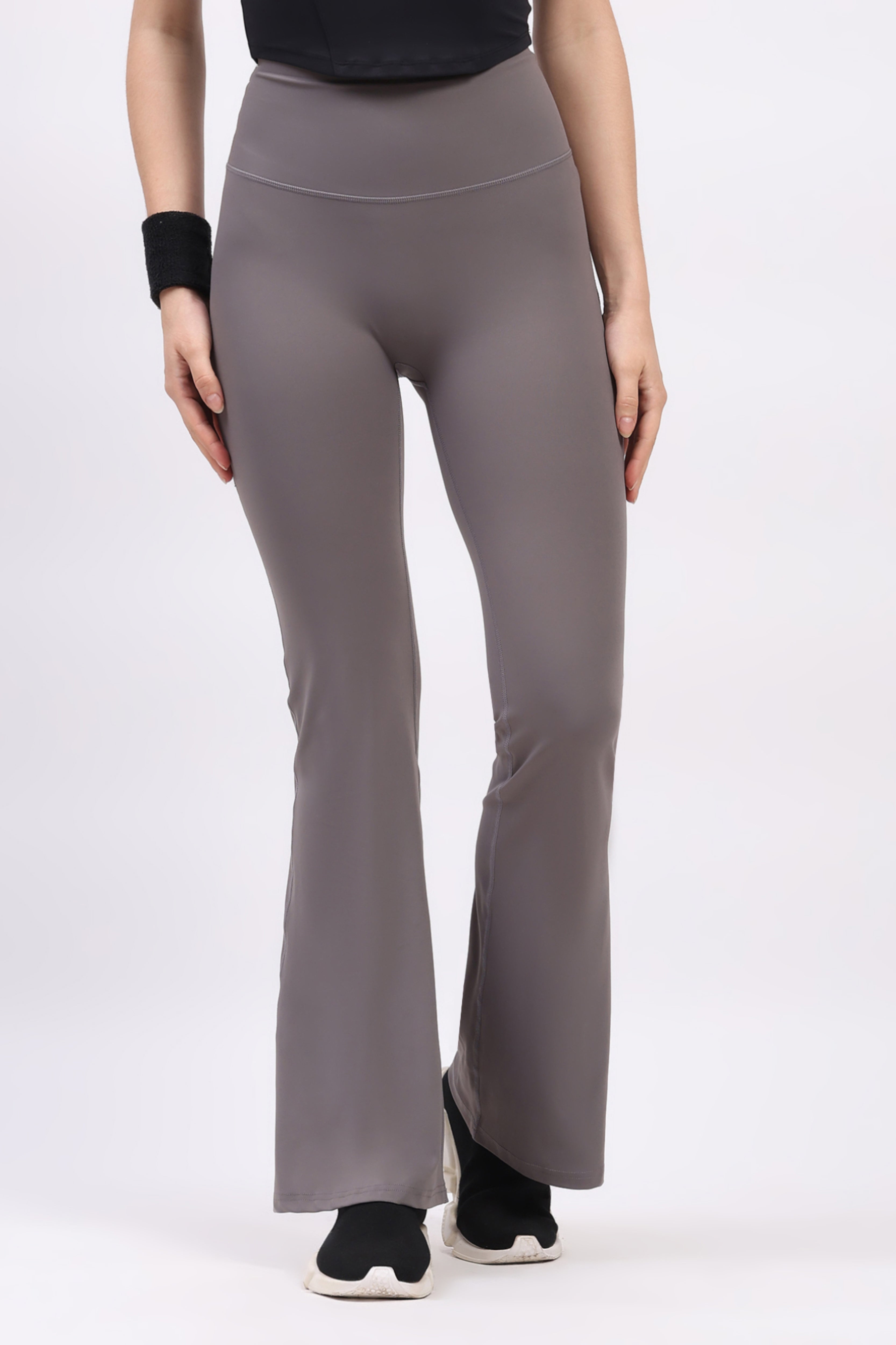 Dark Grey Ultra Stretchable Bootcut Lower