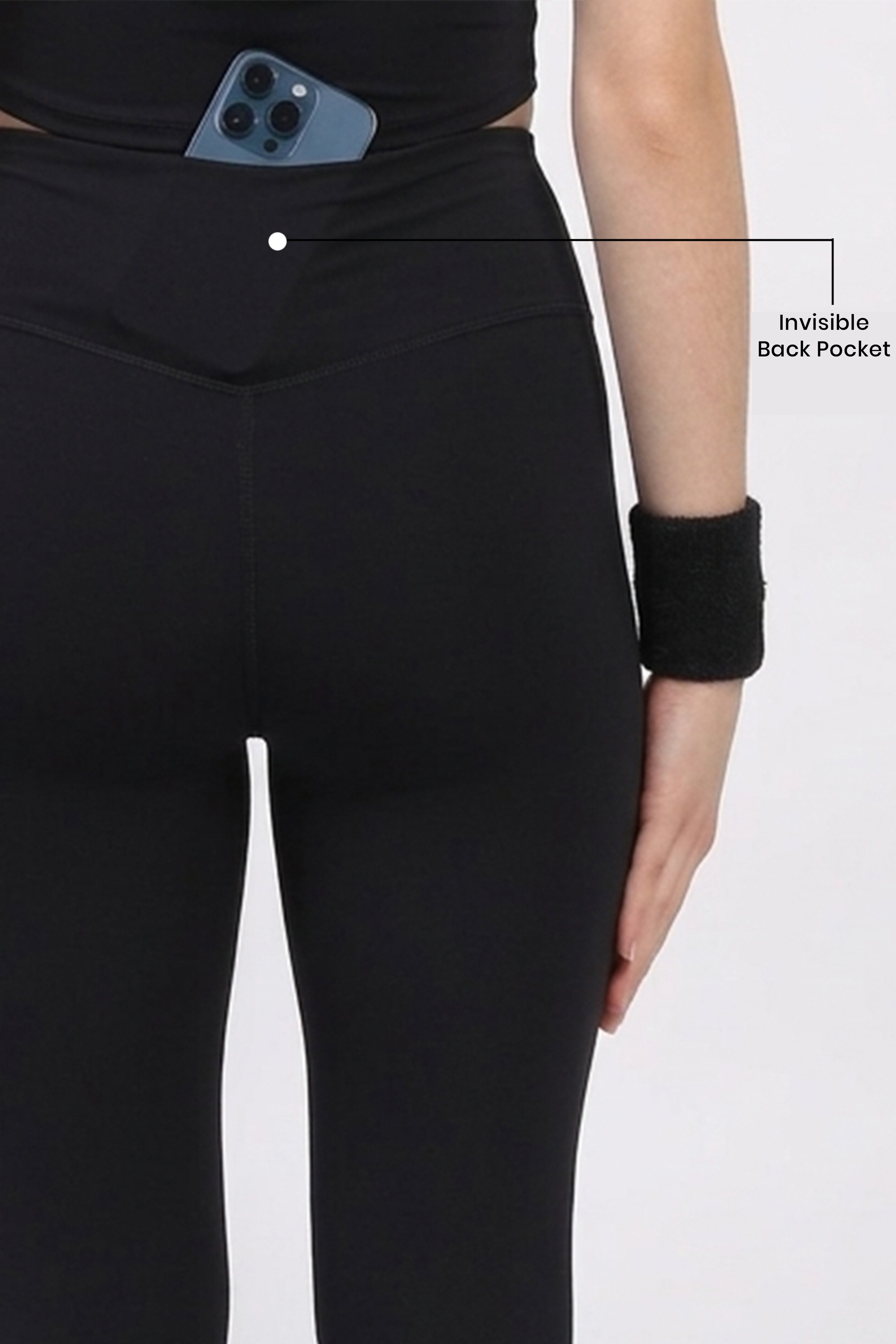 Black Ultra Stretchable Active Leggings