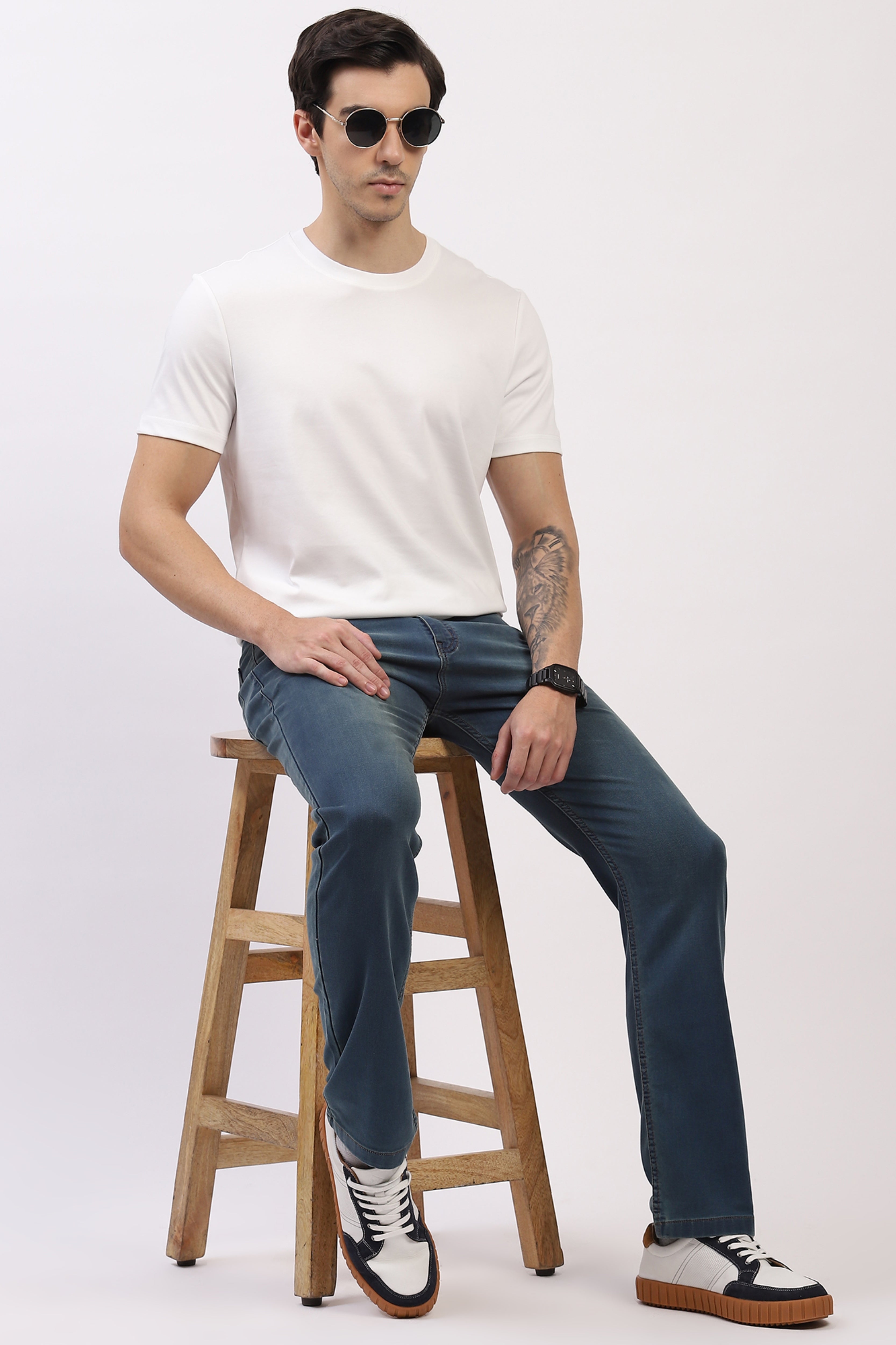 Classic White Regular Fit T-Shirt