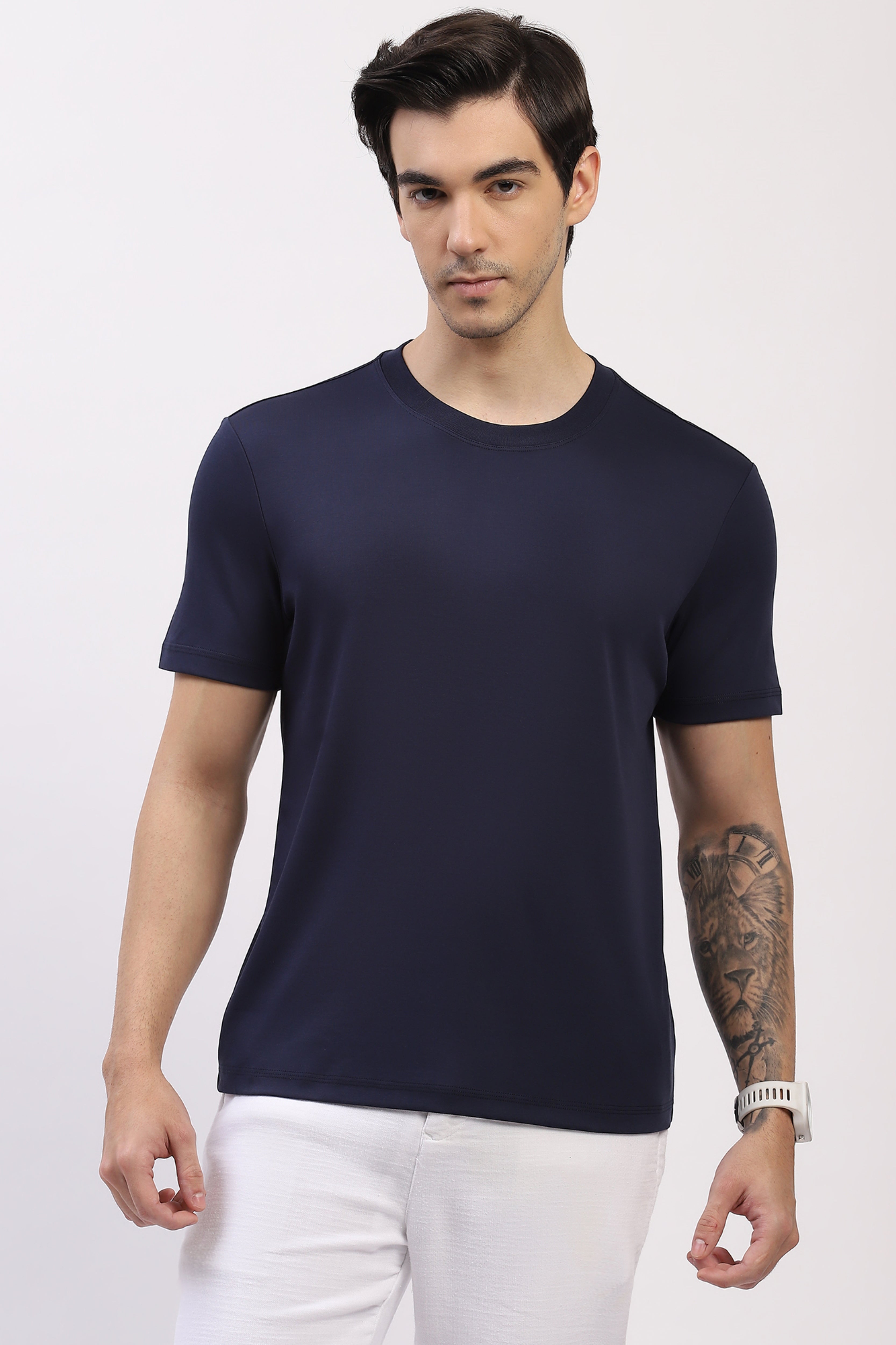 Classic Navy Regular Fit T-Shirt