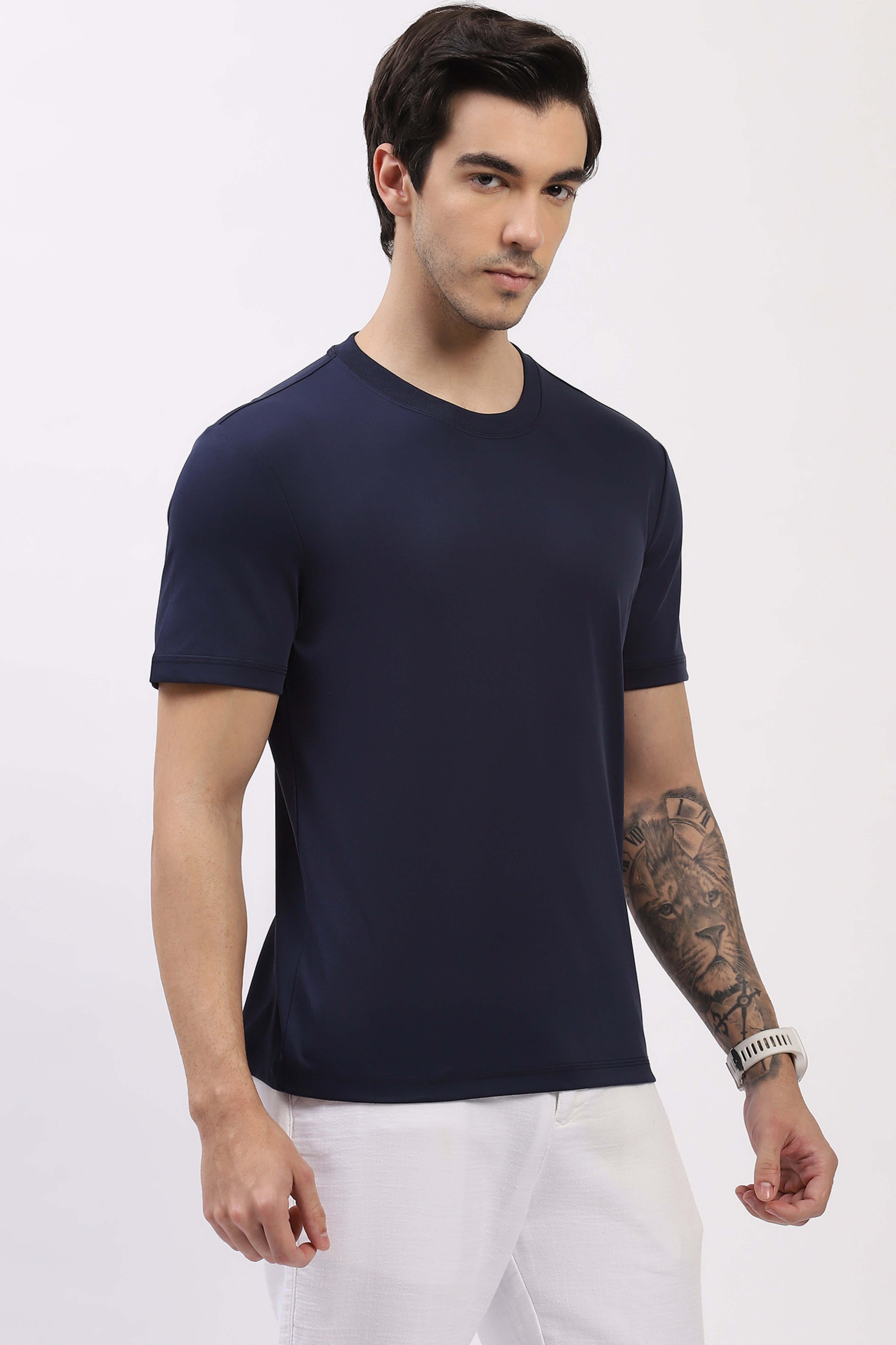 Classic Navy Regular Fit T-Shirt