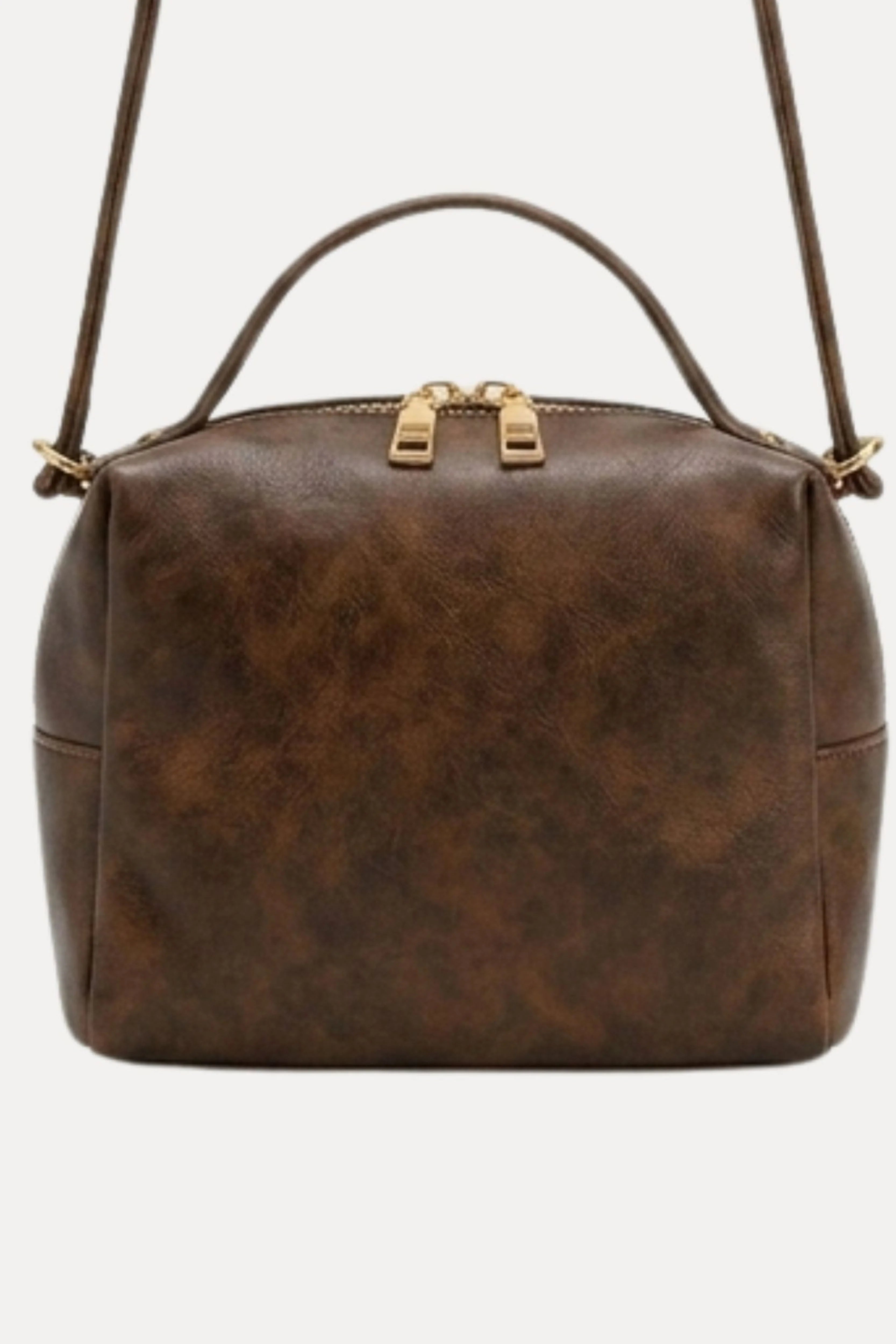 Tan Braided Shoulder Bag-Global Republic