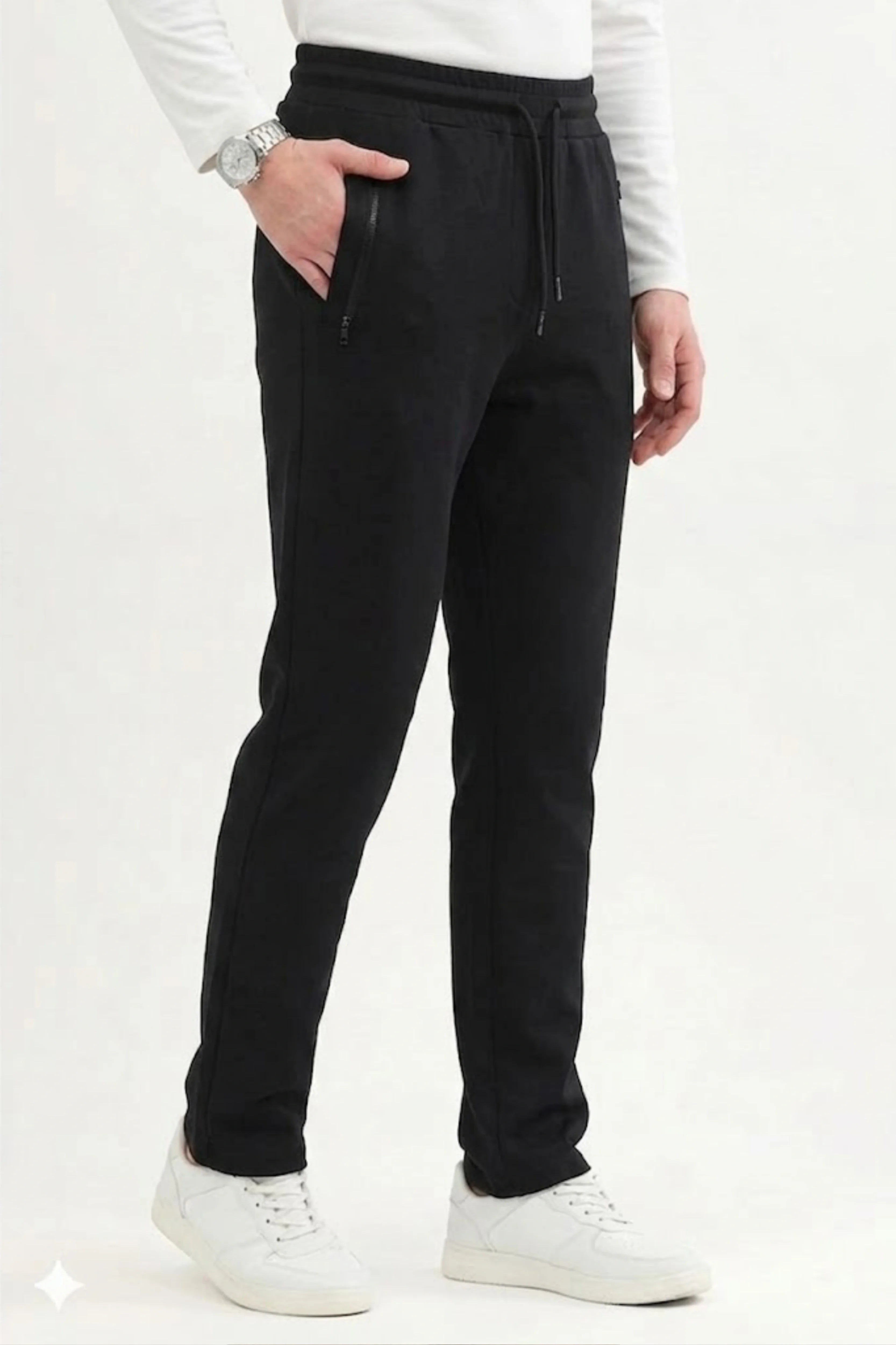 Black Casual Lower-Global Republic