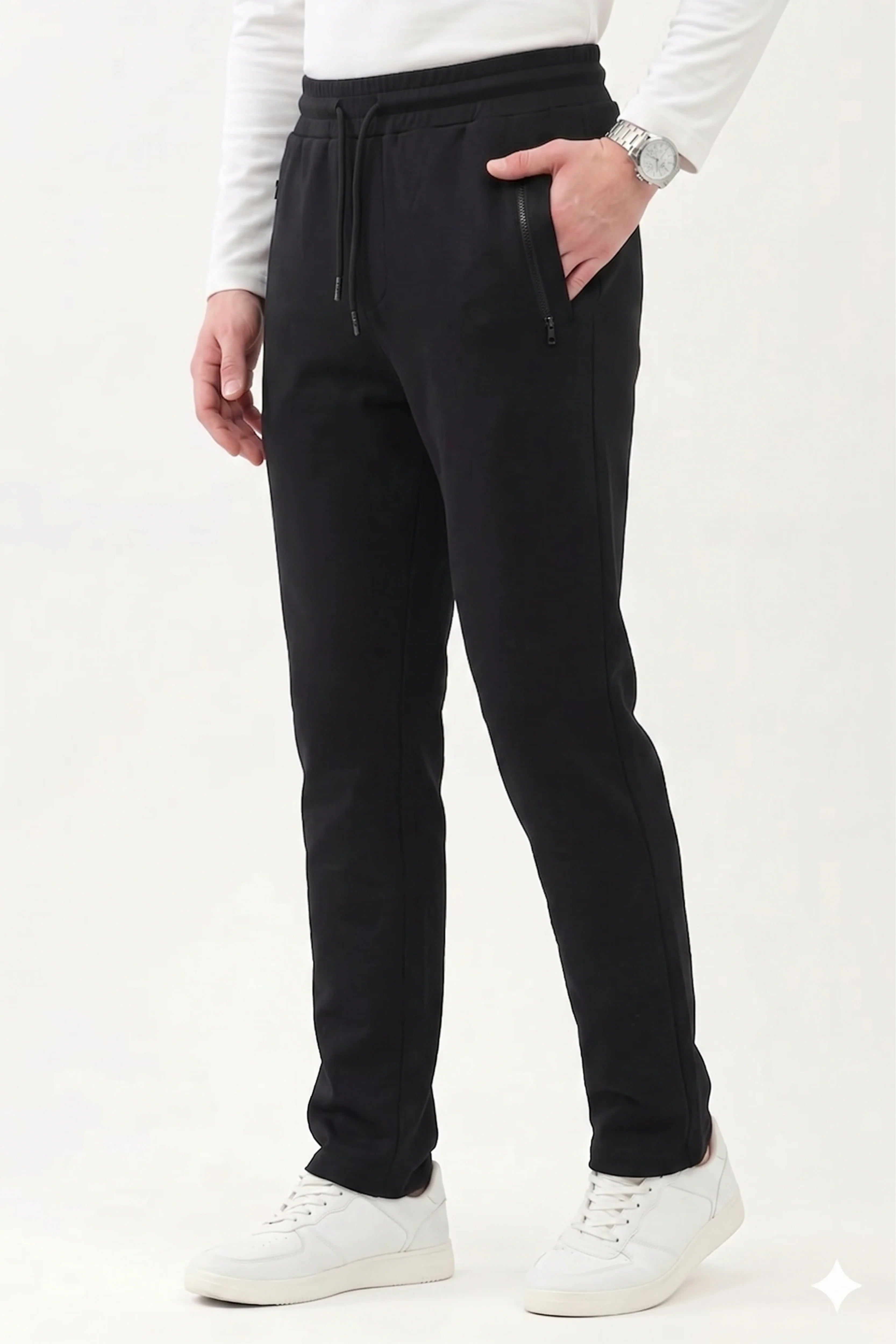 Black Casual Lower-Global Republic