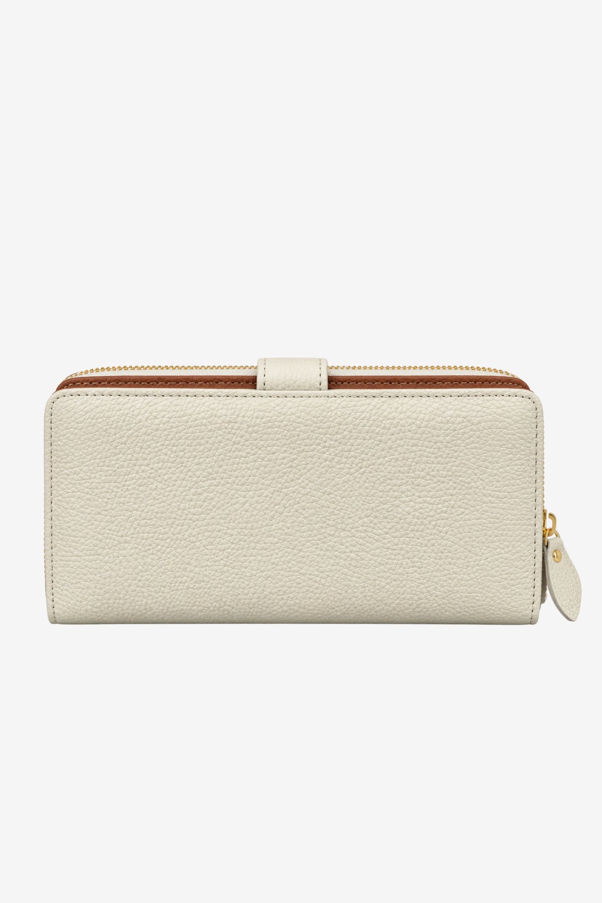 Textured Multi-Compartment Zip Wallet-Global Republic