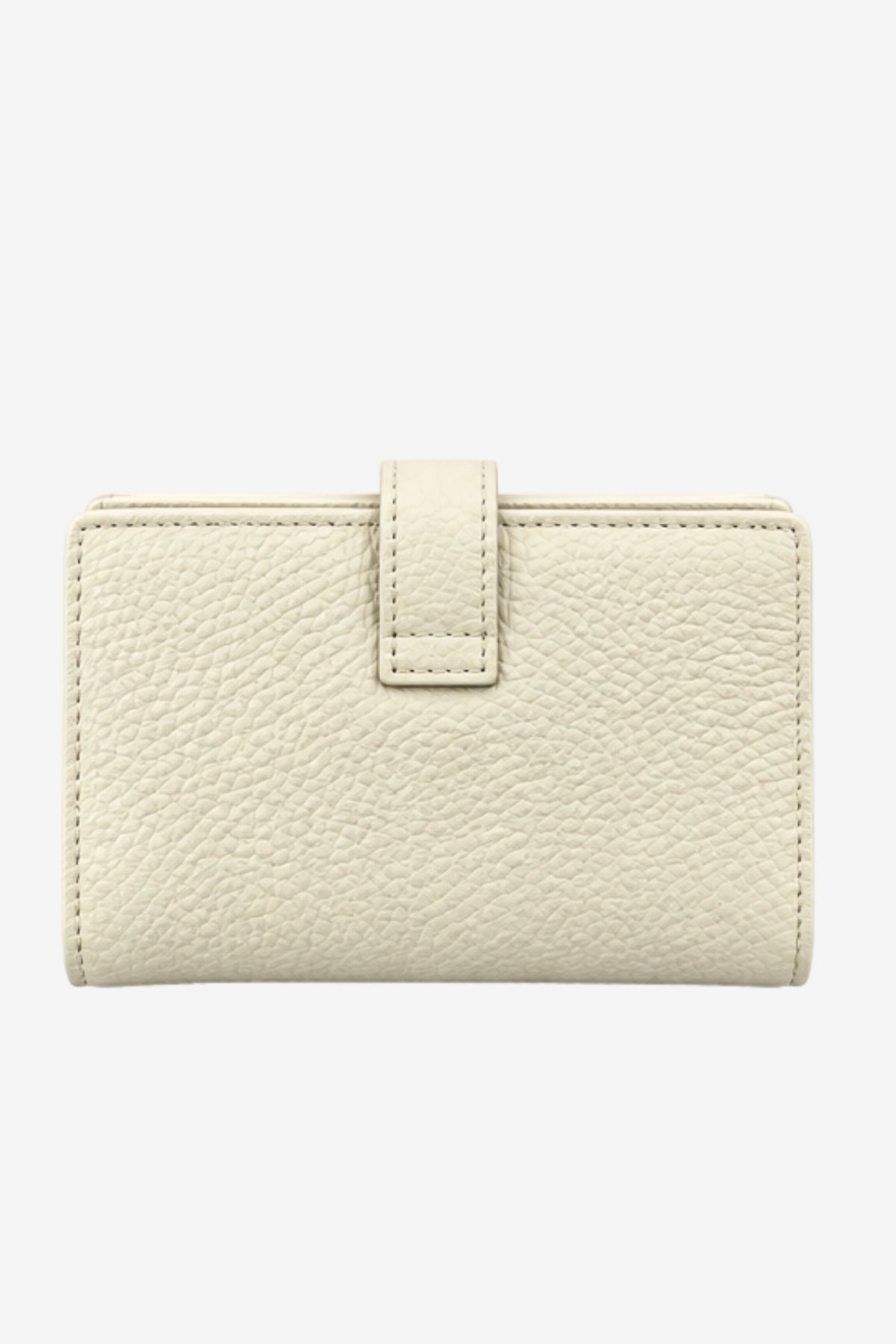 White Textured Long Wallet-Global Republic