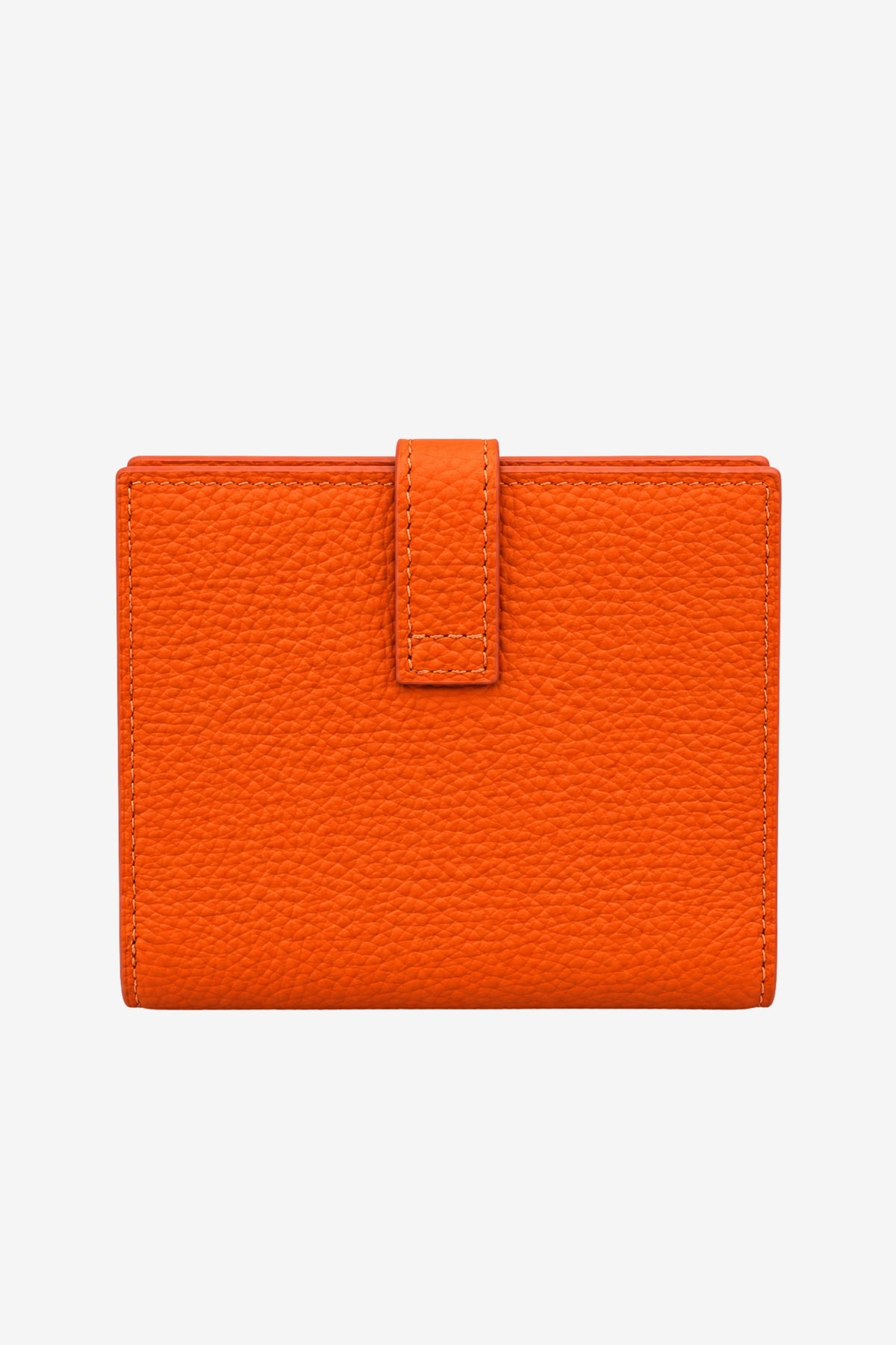 Orange Textured Long Wallet-Global Republic