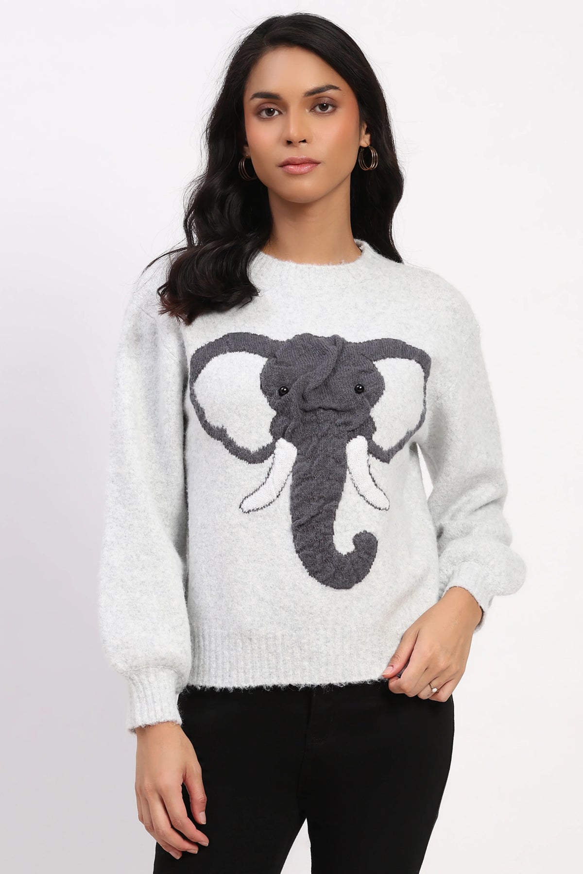 3D Elephant Pullover-Global Republic