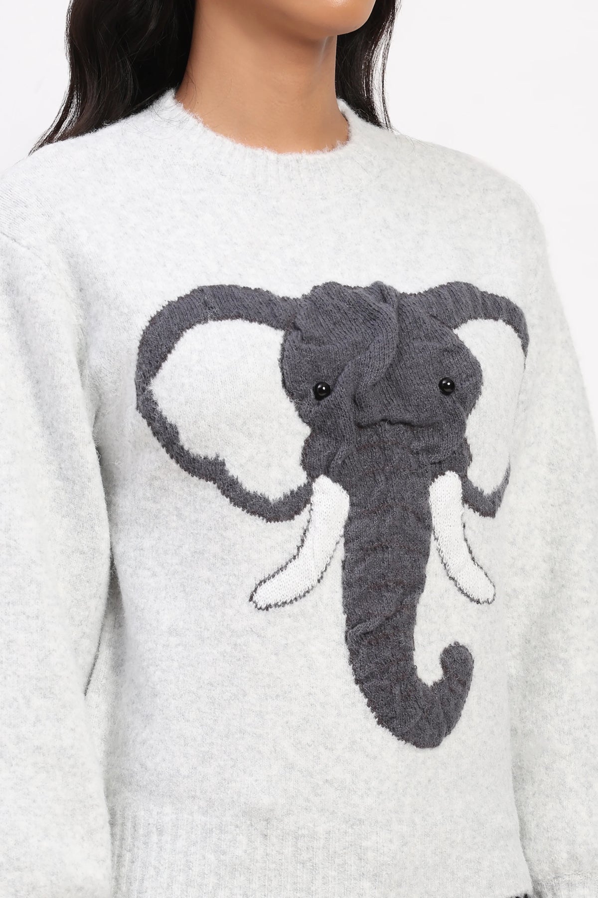 3D Elephant Pullover-Global Republic